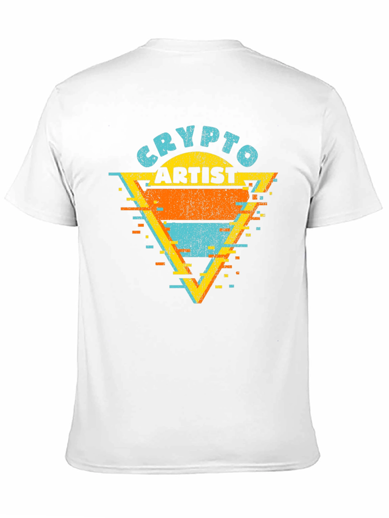 Crypto Artist Graphic Tee - Retro Style
