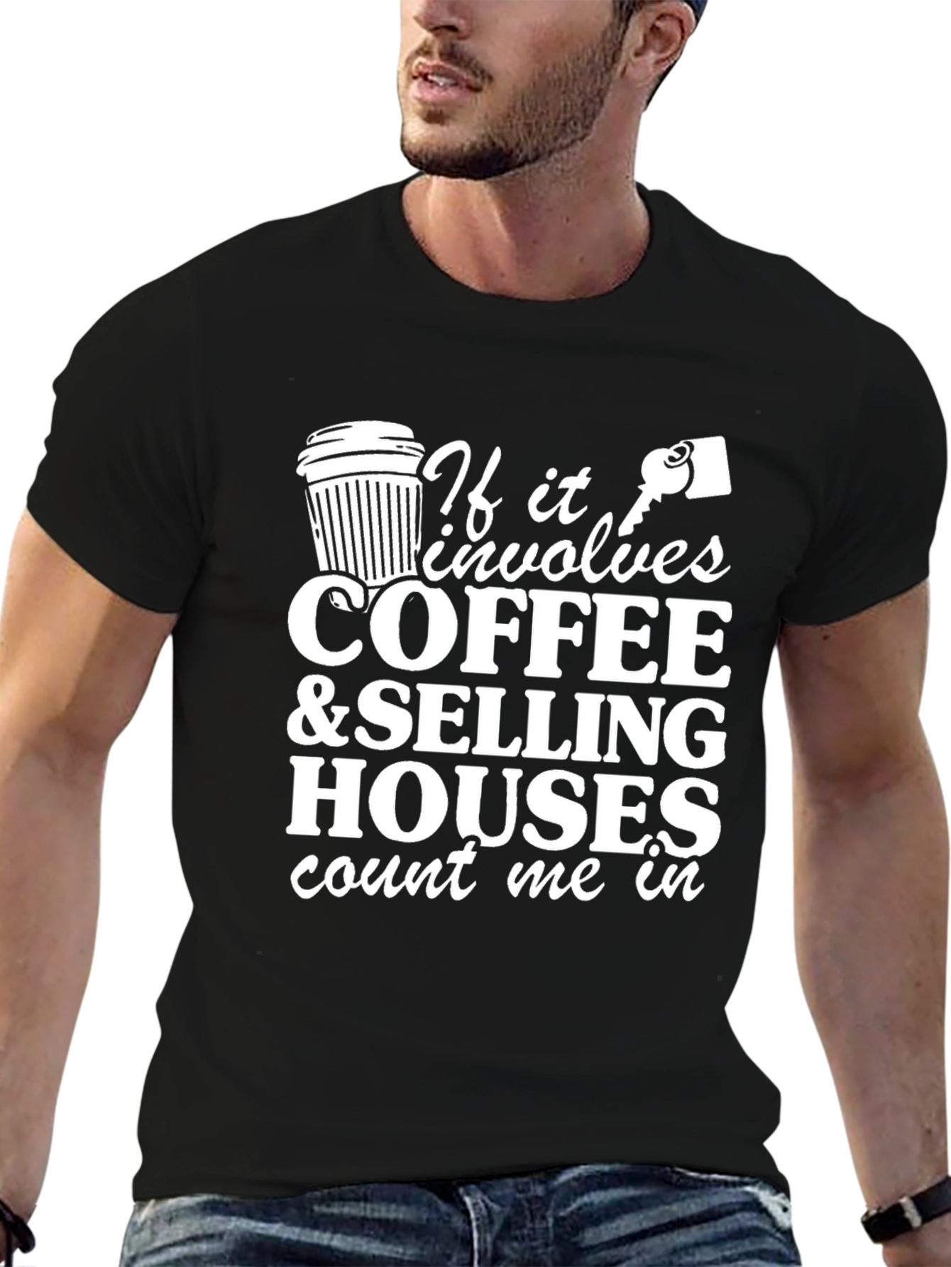 Coffee & Selling Houses T-Shirt