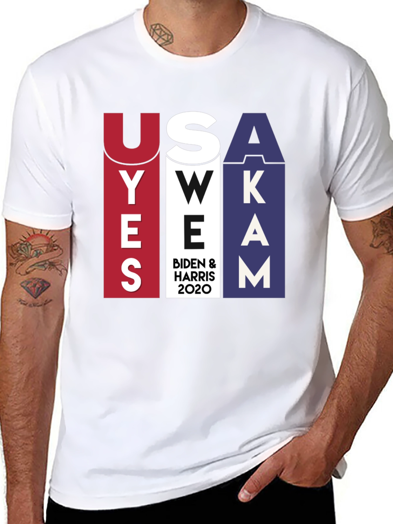 Biden Harris 2020 YES WE KAM T-Shirt