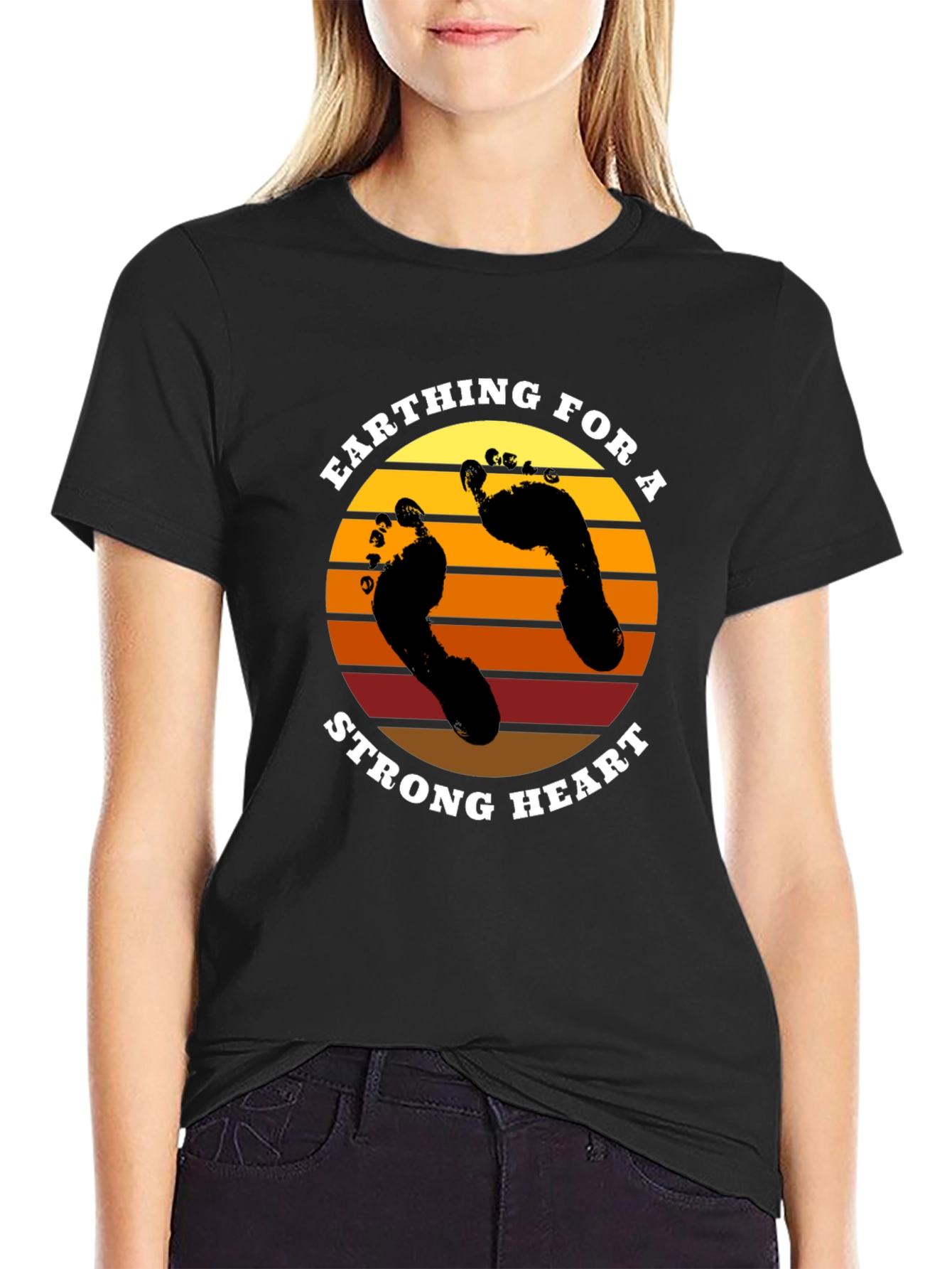 Earthing For A Strong Heart T-Shirt