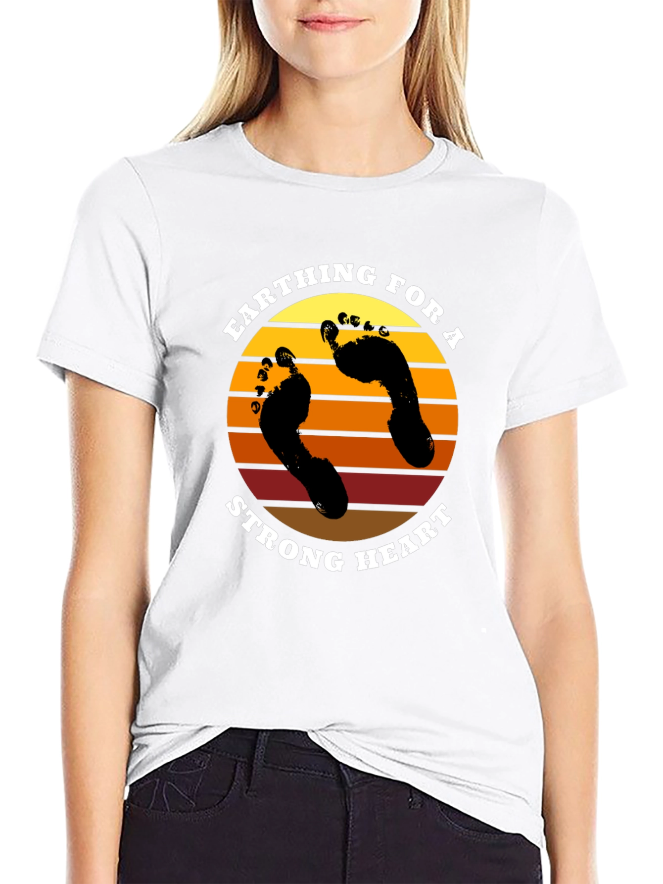 Earthing For A Strong Heart T-Shirt