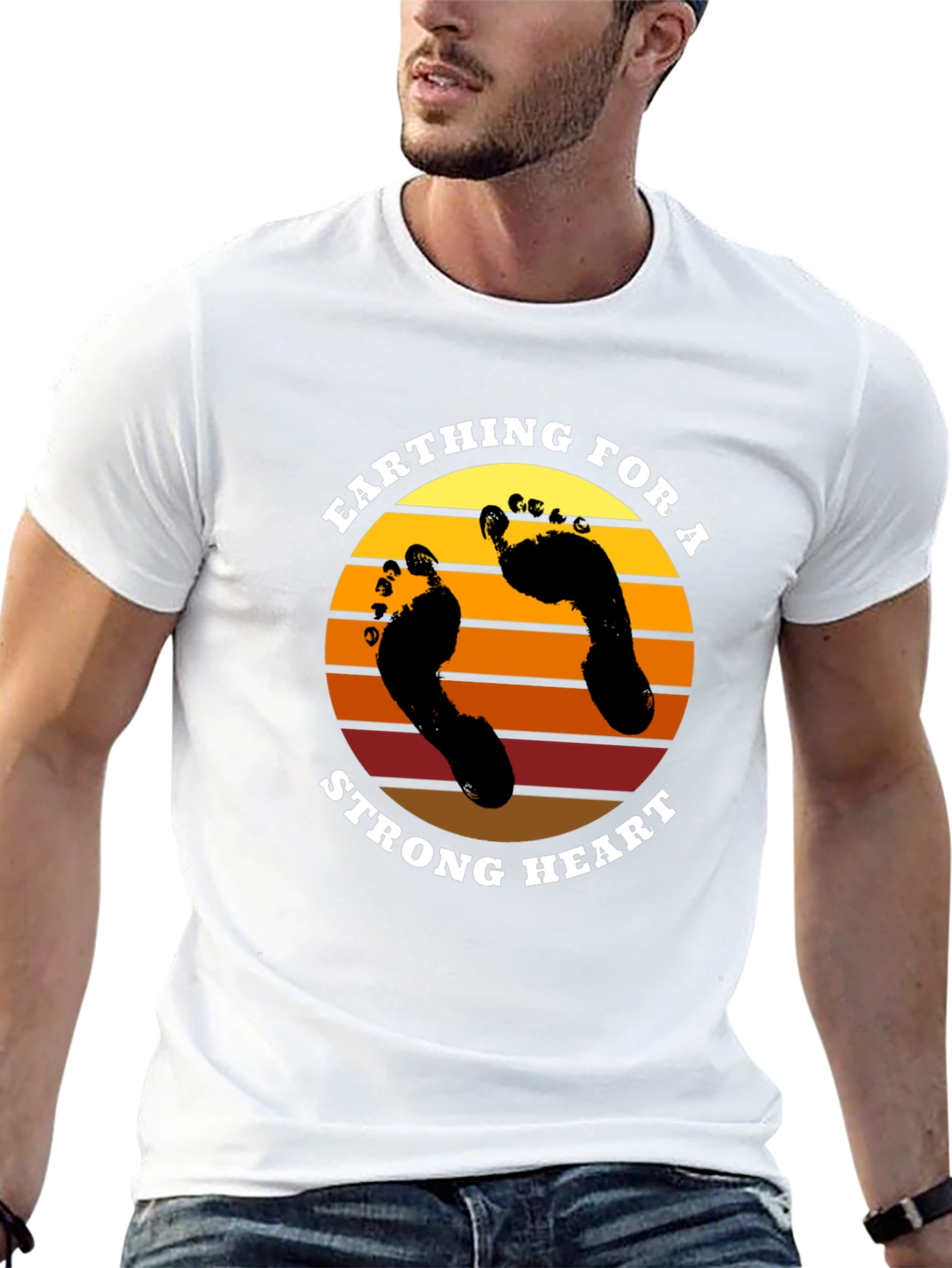 Earthing For A Strong Heart T-Shirt