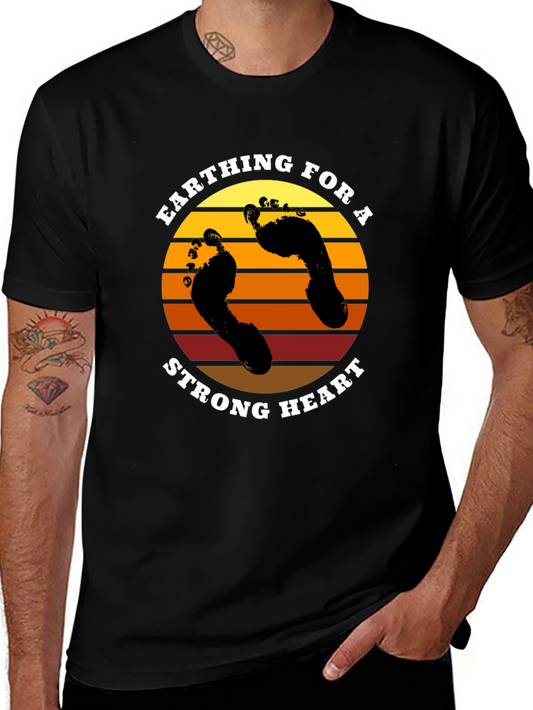 Earthing For A Strong Heart T-Shirt