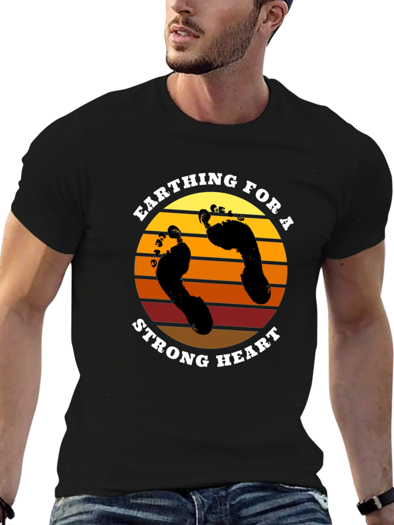 Earthing For A Strong Heart T-Shirt
