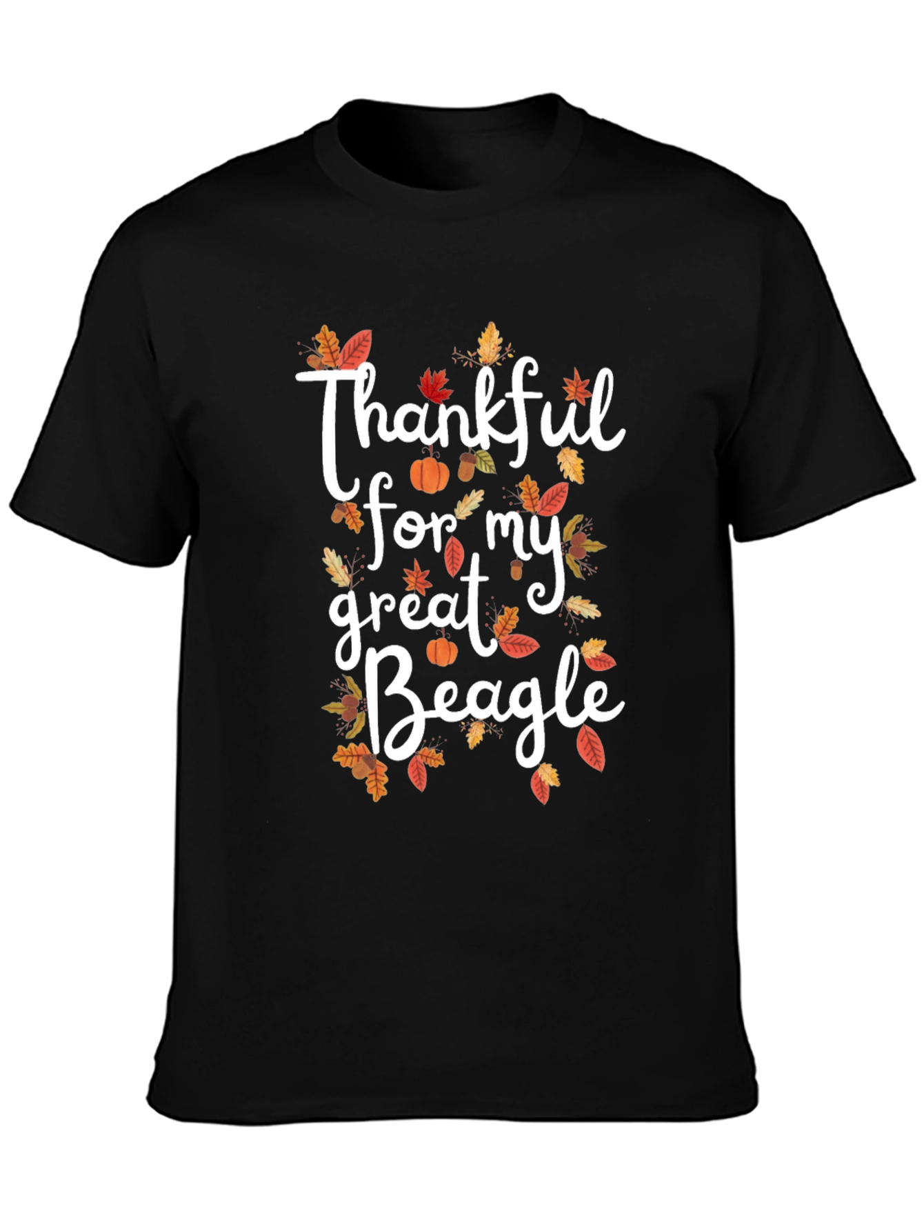 Thankful For My Great Beagle Graphic Tee