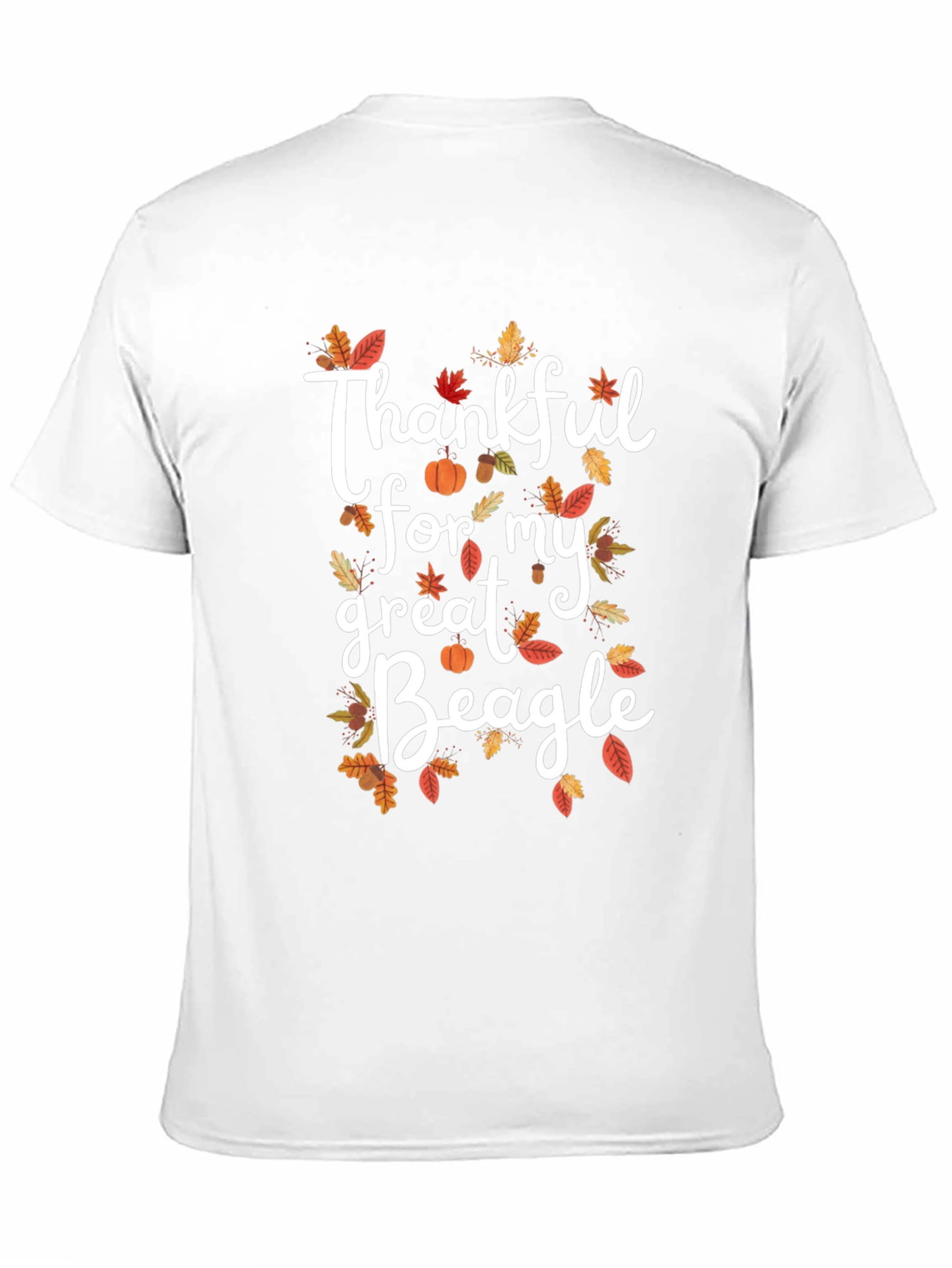 Thankful For My Great Beagle Graphic Tee