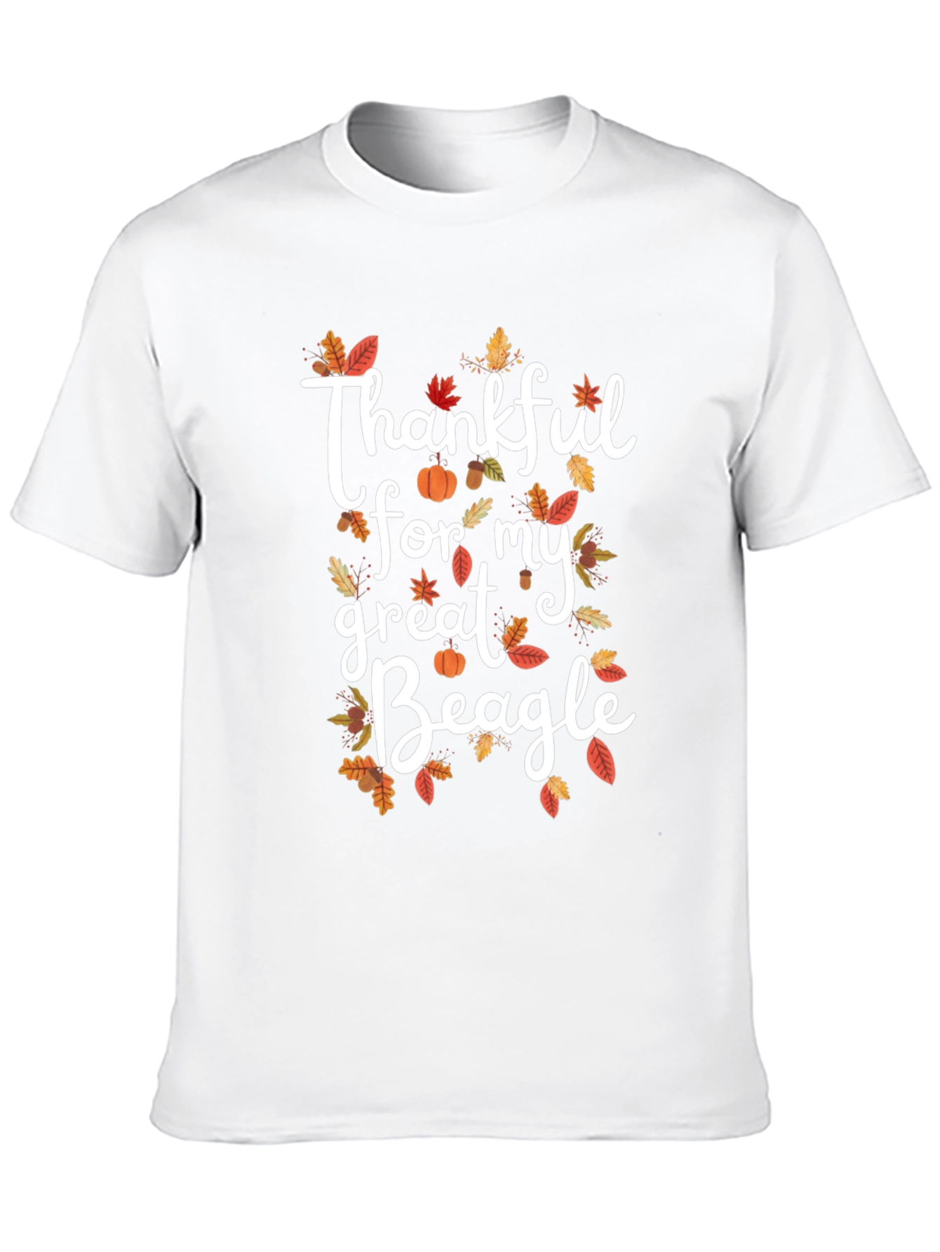 Thankful For My Great Beagle Graphic Tee