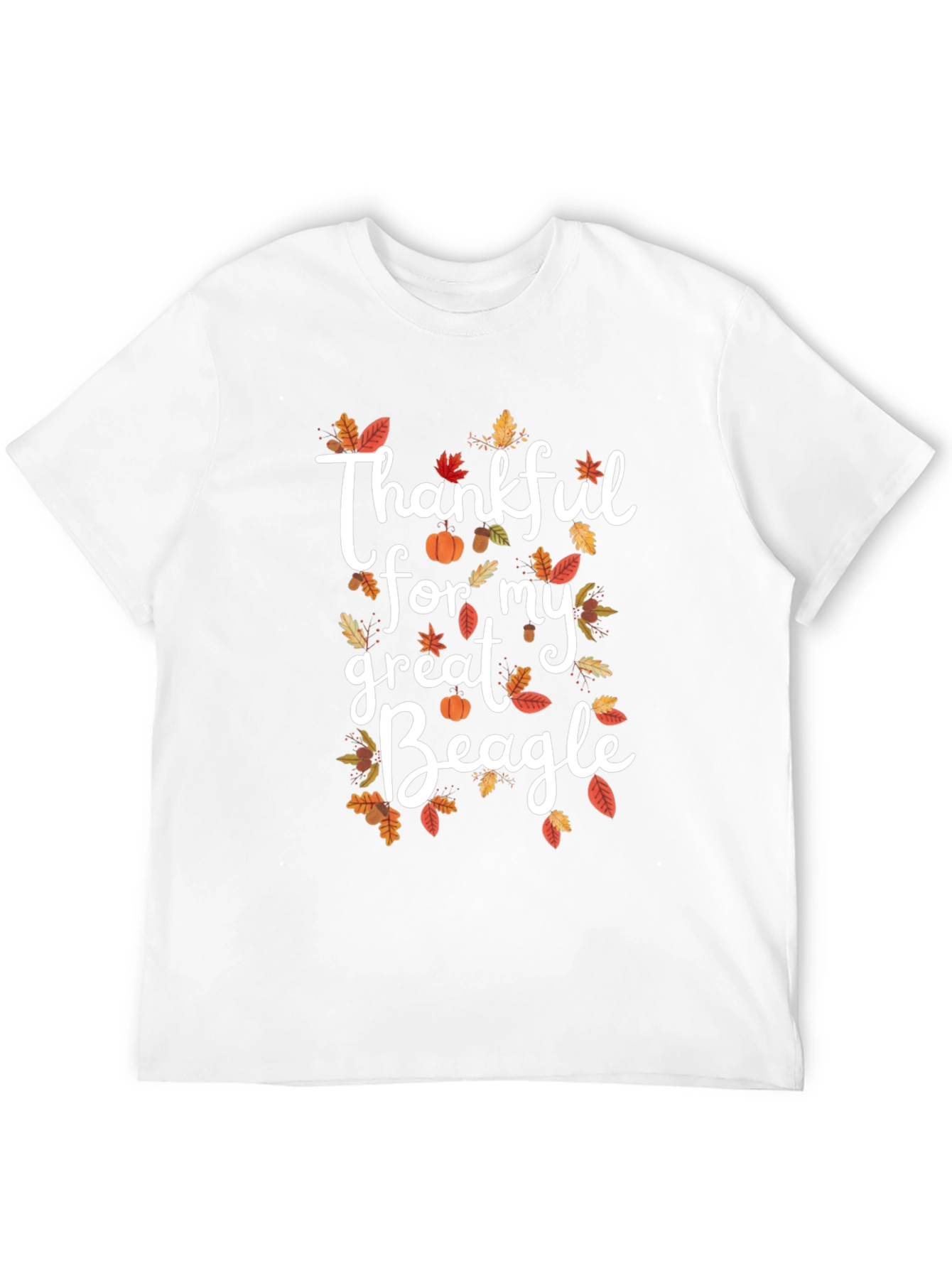 Thankful For My Great Beagle Graphic Tee