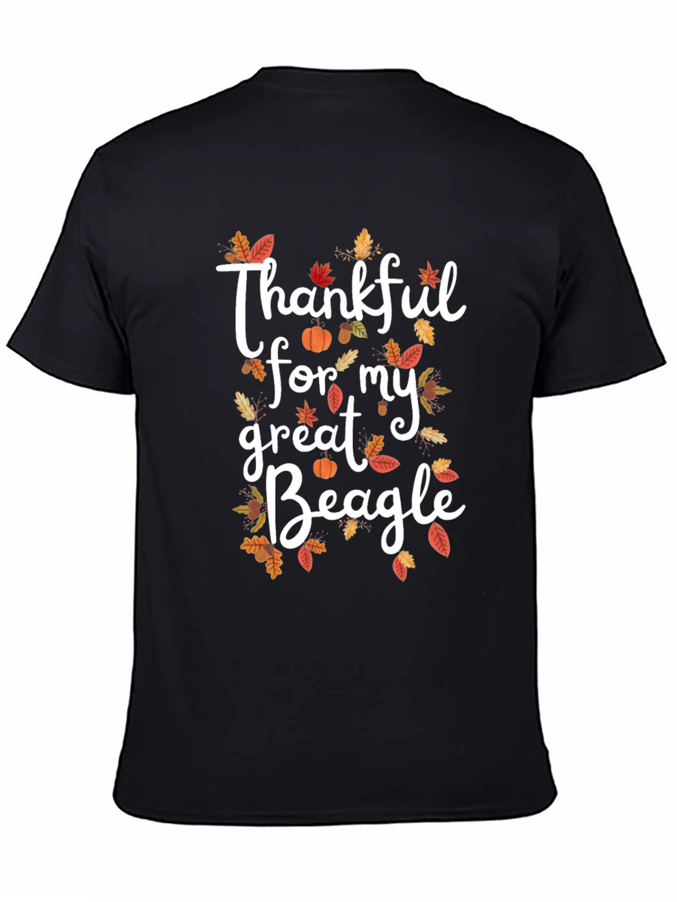Thankful For My Great Beagle Graphic Tee