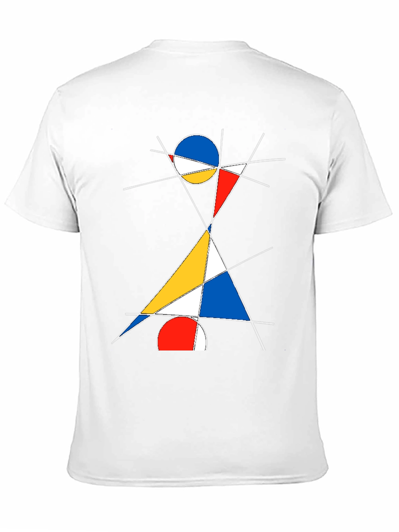 Abstract Geometric T-Shirt: Modern Art Design
