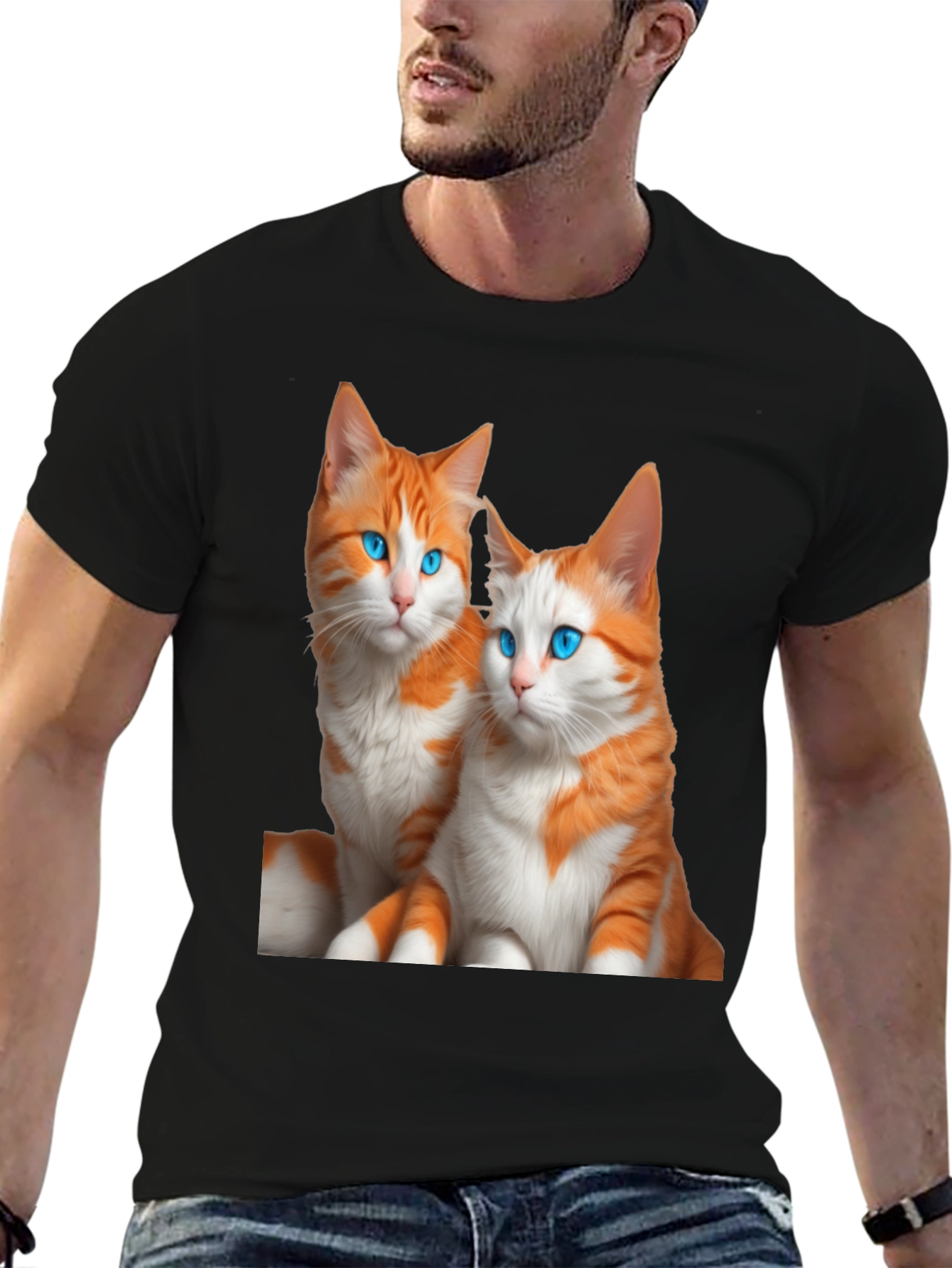 Cats Graphic T-Shirt