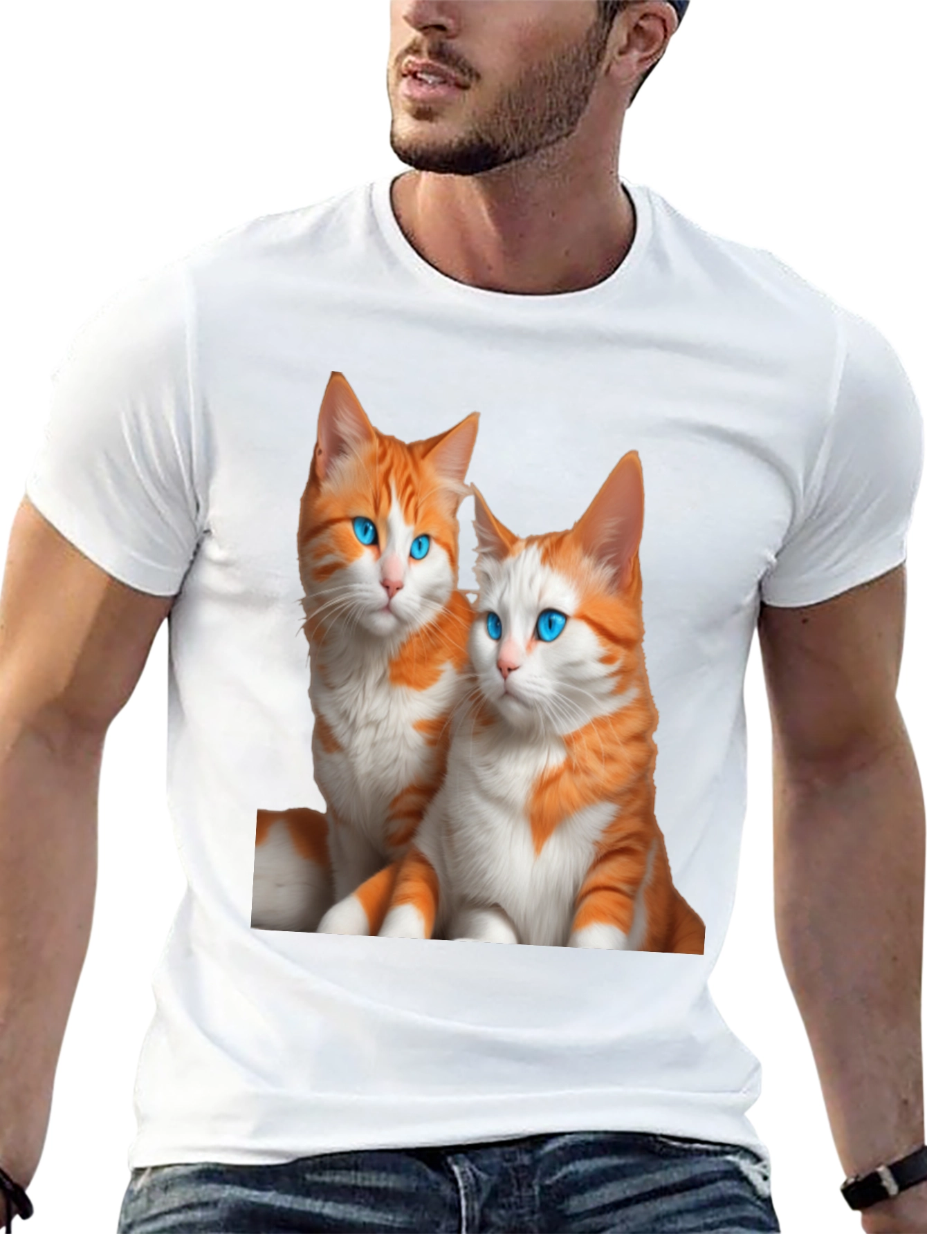 Cats Graphic T-Shirt
