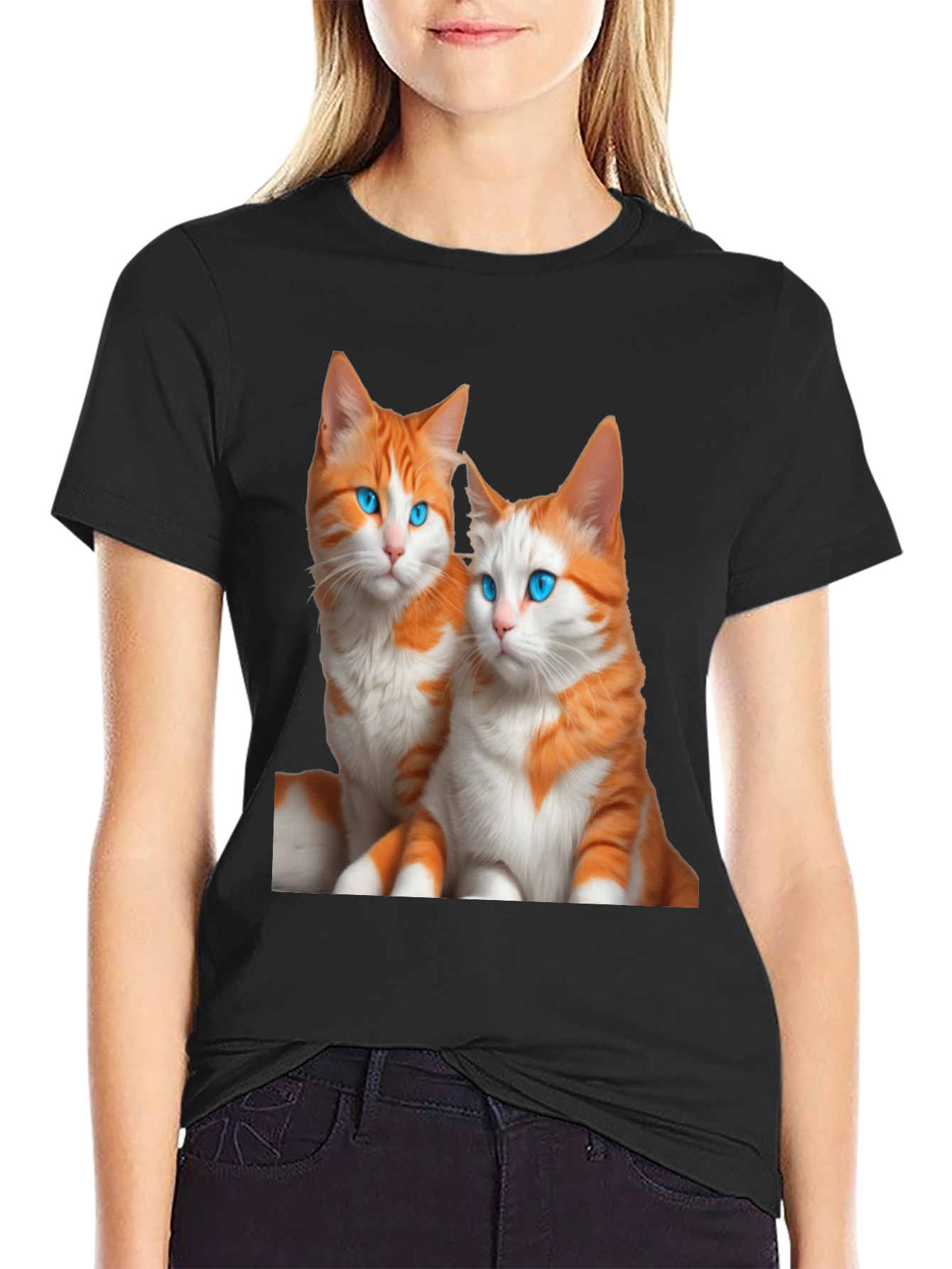 Cats Graphic T-Shirt
