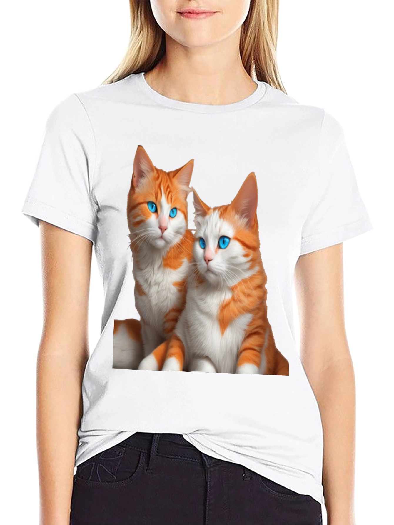 Cats Graphic T-Shirt