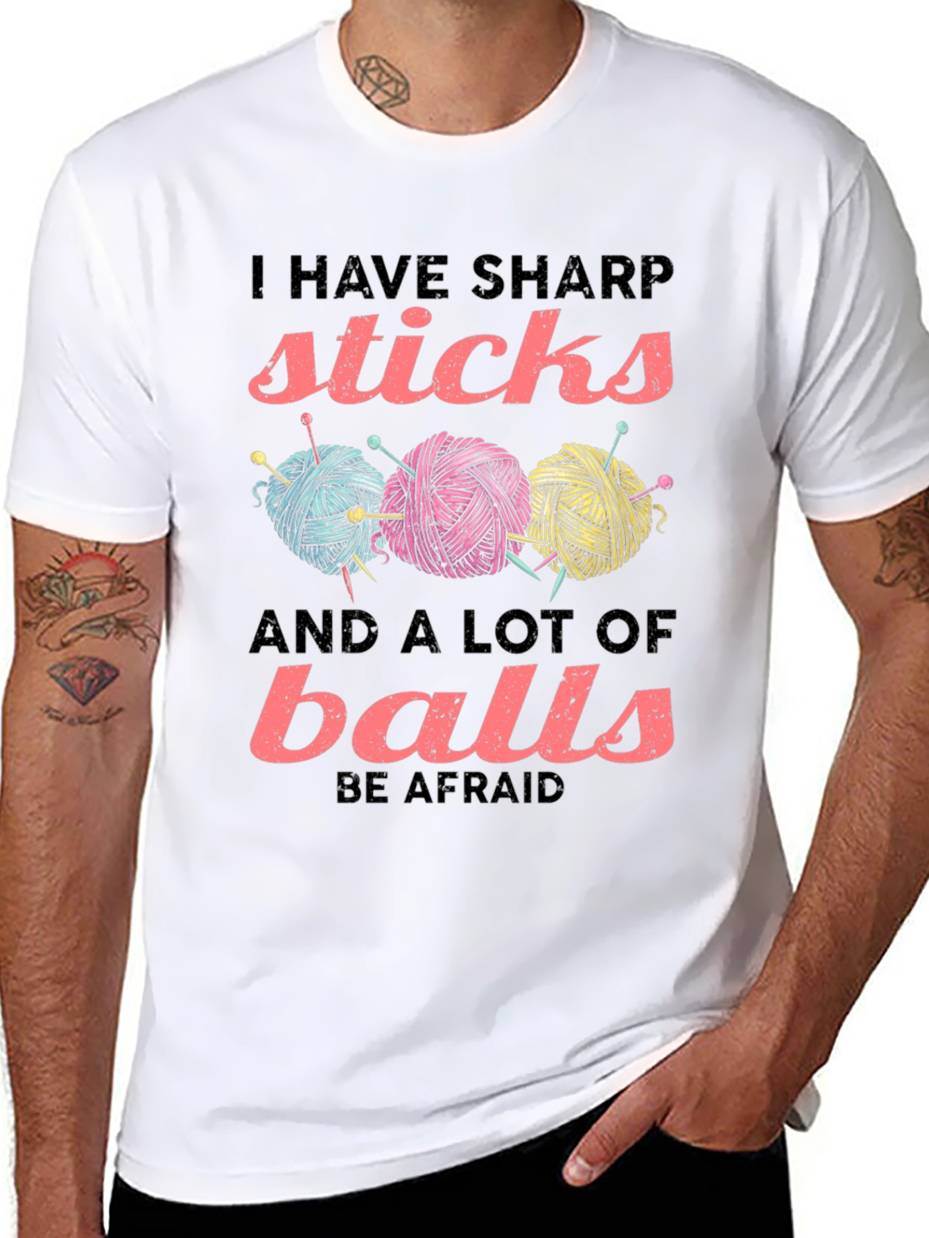 Sharp Sticks and a Lot of Balls T-Shirt