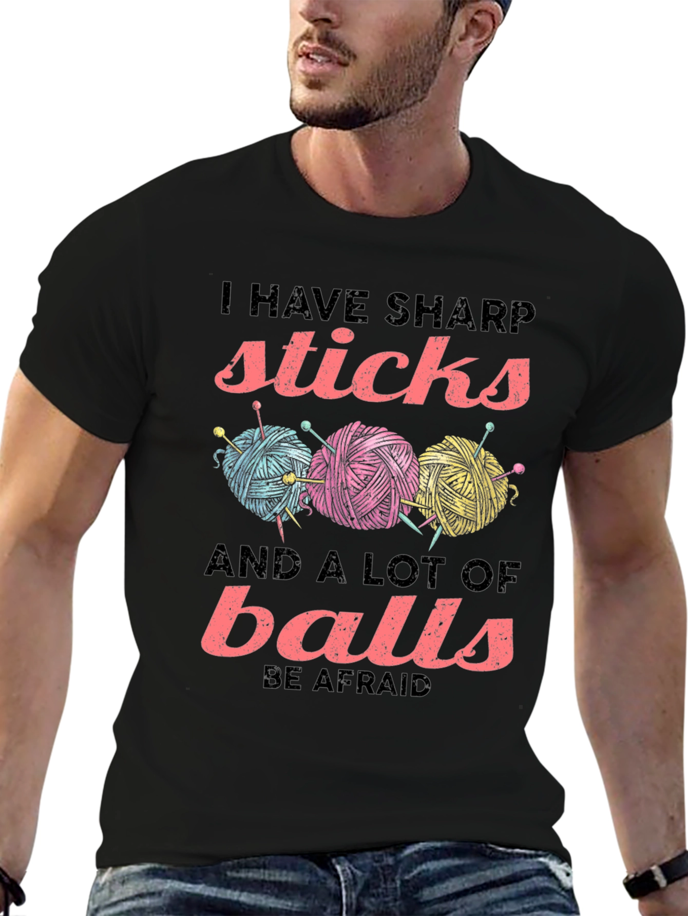 Sharp Sticks and a Lot of Balls T-Shirt