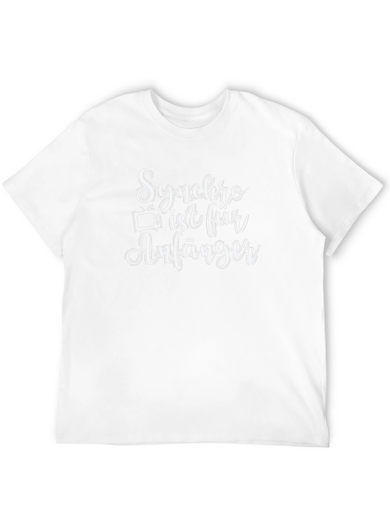Synchro ist für Anfänger Black T-Shirt