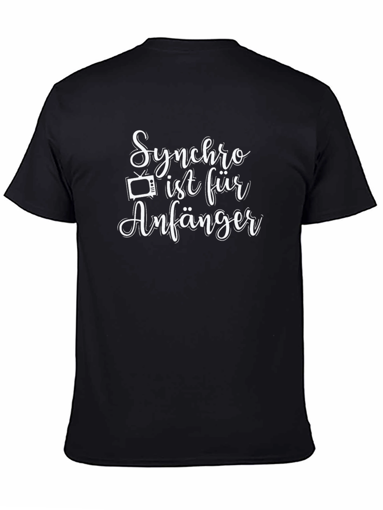 Synchro ist für Anfänger Black T-Shirt