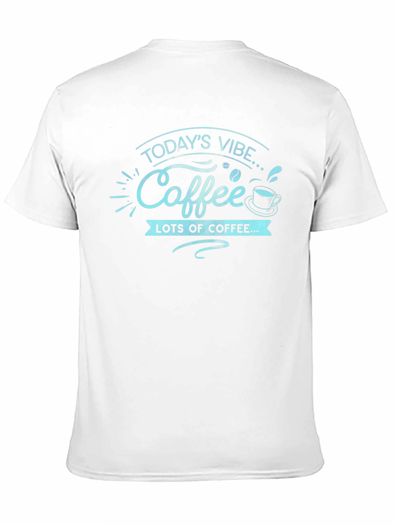 Coffee Vibe T-Shirt - Black Graphic Tee