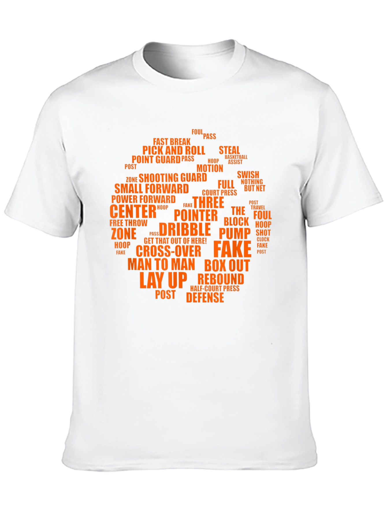 Basketball Terms Graphic T-Shirt