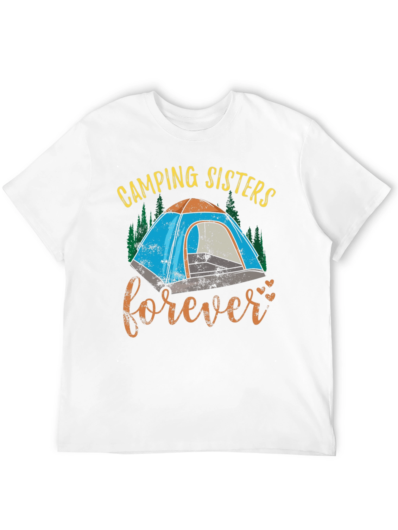 Camping Sisters Forever Graphic Tee