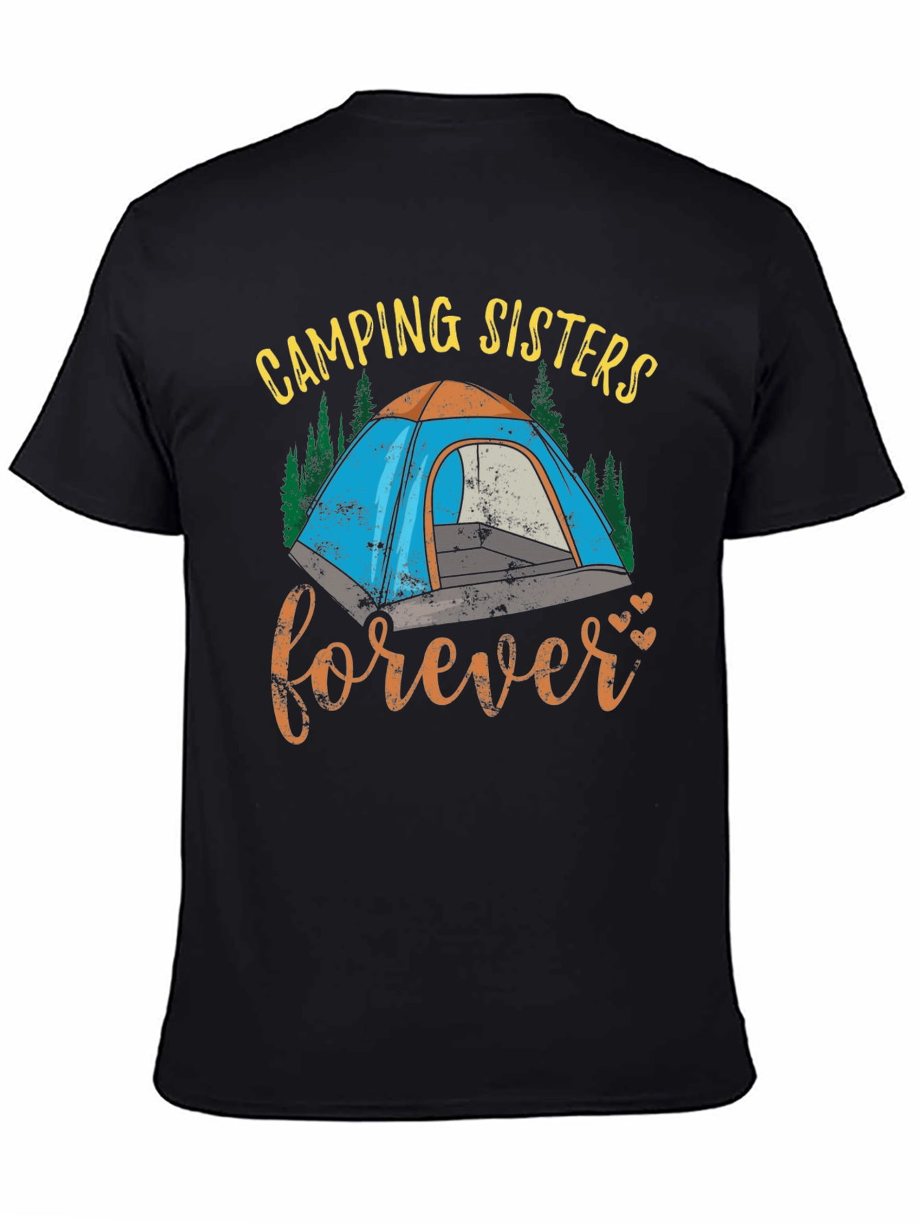 Camping Sisters Forever Graphic Tee
