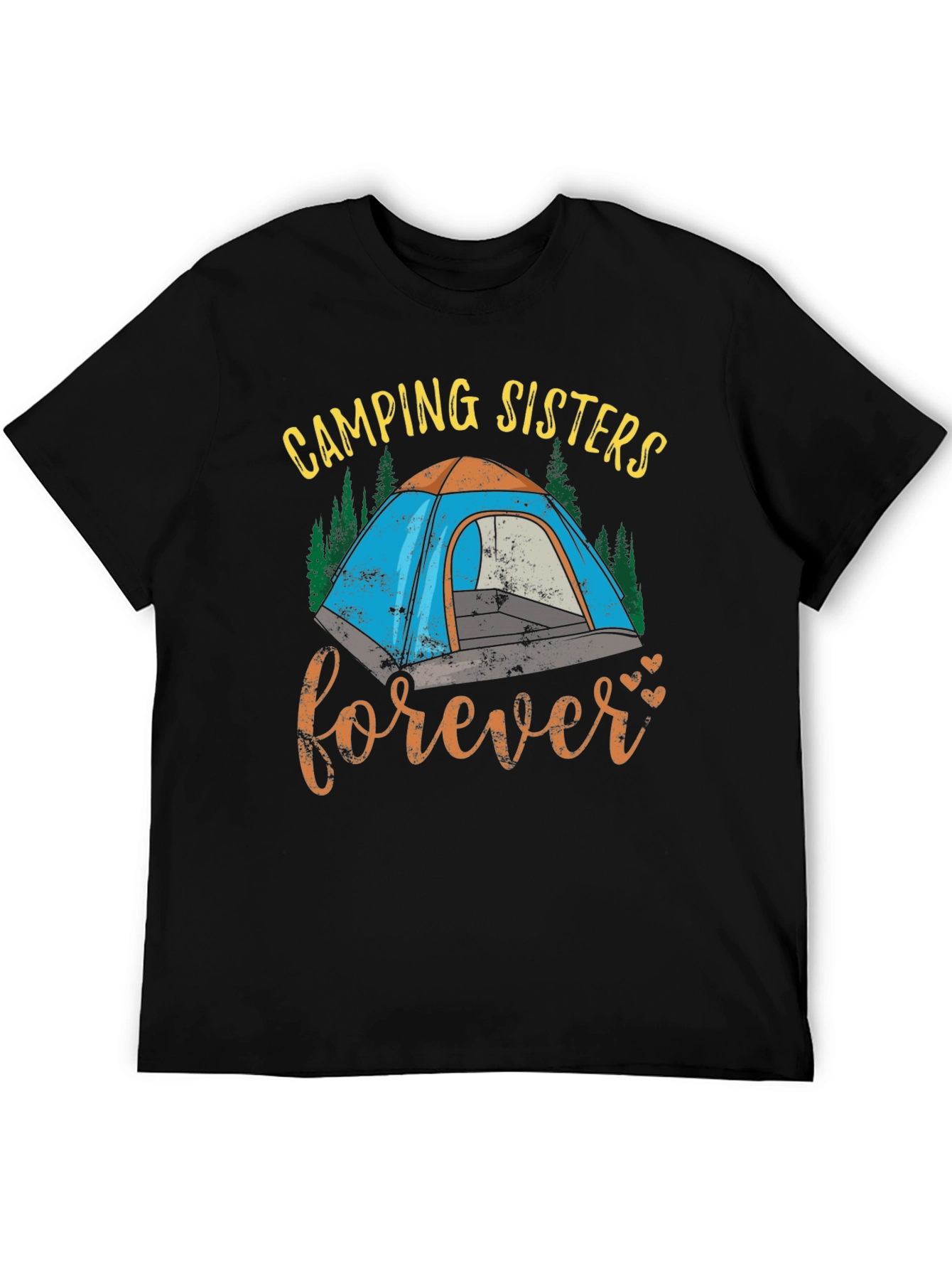 Camping Sisters Forever Graphic Tee
