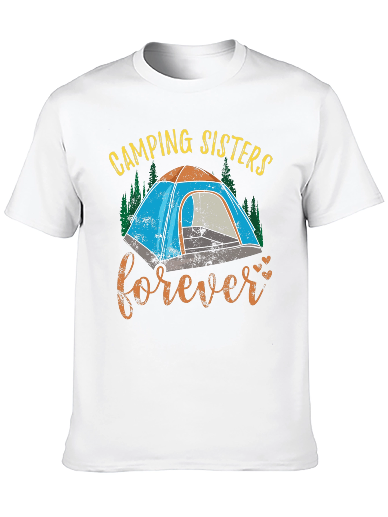 Camping Sisters Forever Graphic Tee