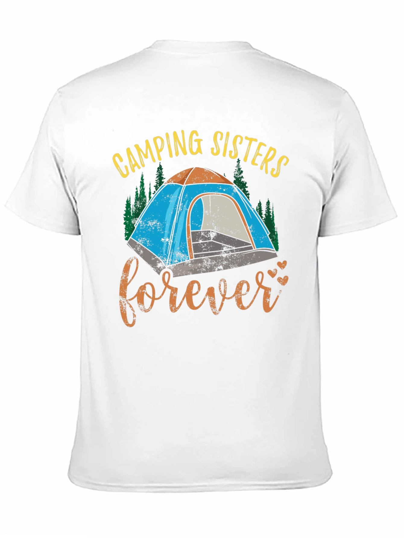 Camping Sisters Forever Graphic Tee