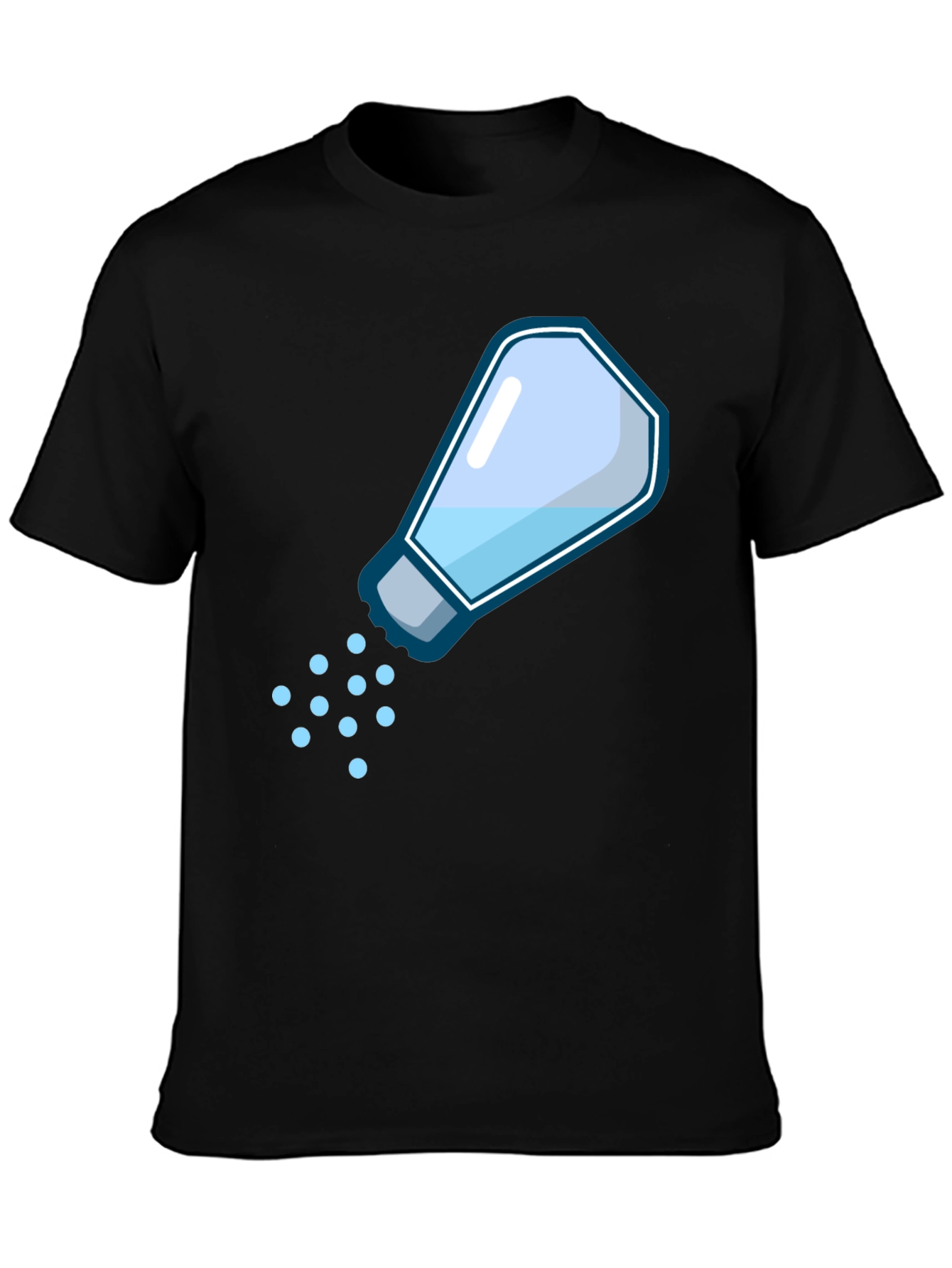 Salty T-Shirt - Funny Cartoon Salt Shaker Design