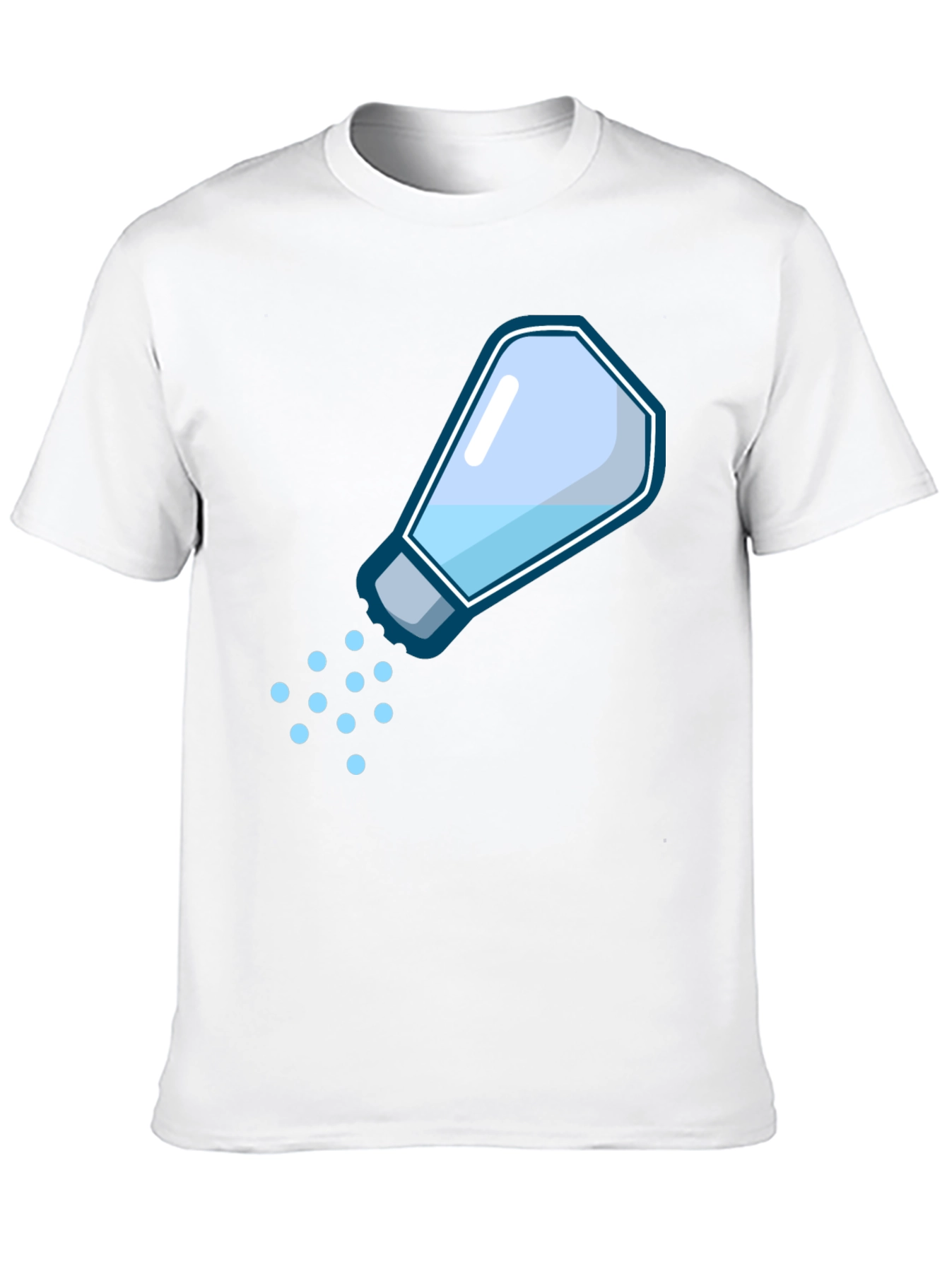 Salty T-Shirt - Funny Cartoon Salt Shaker Design