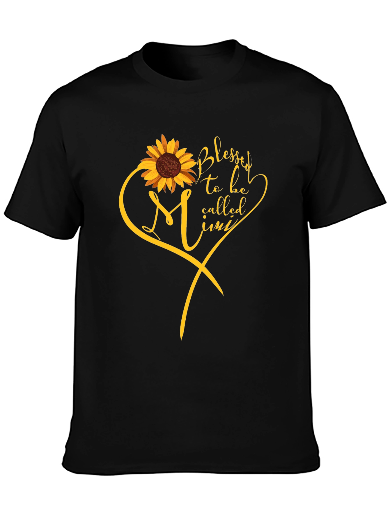 Blessed Mimi Sunflower Graphic Tee