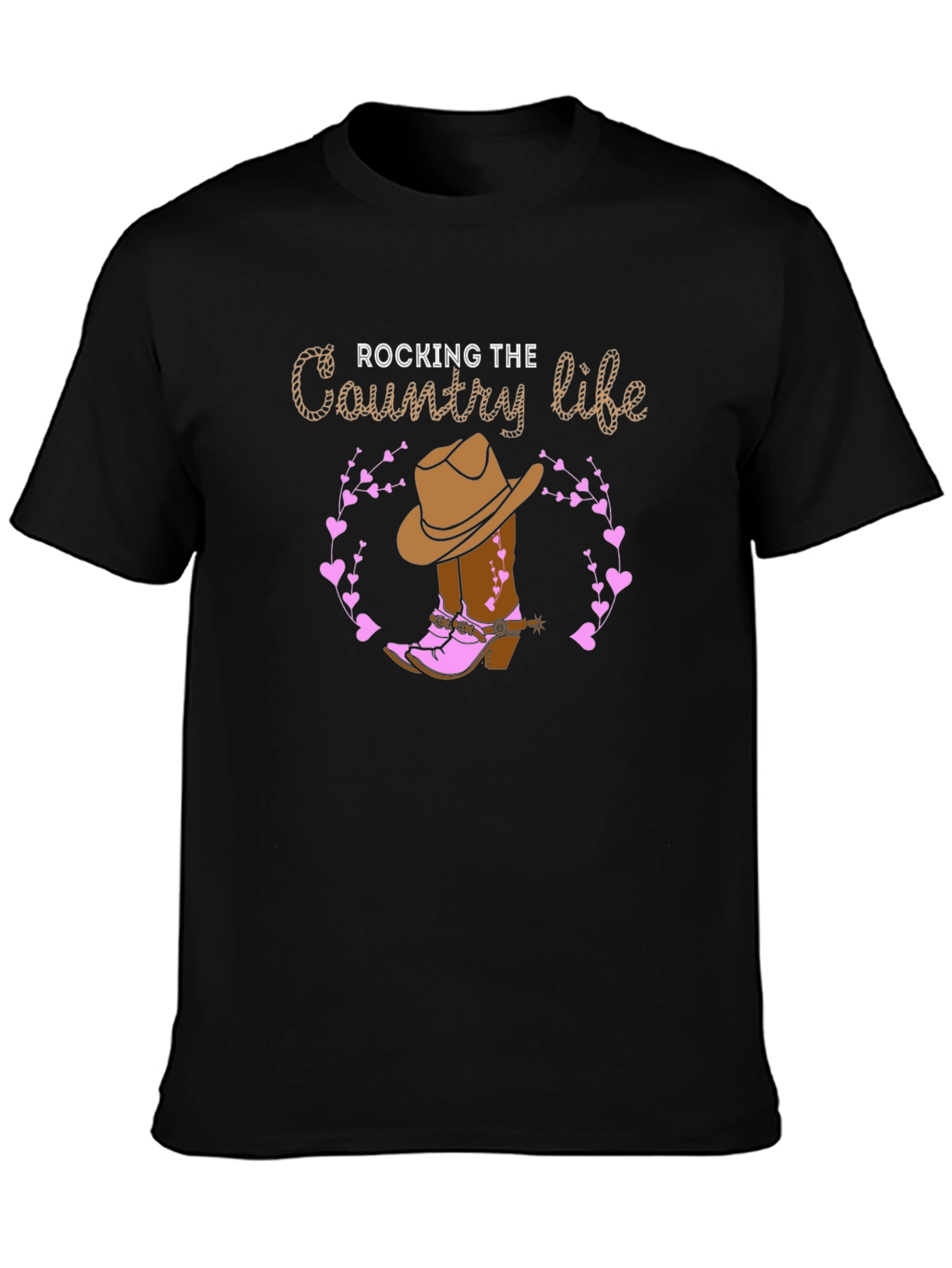 Rocking The Country Life Graphic Tee