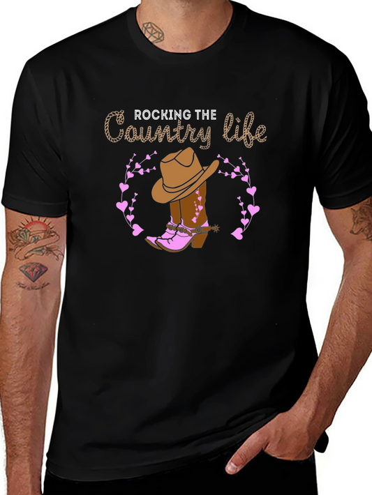 Rocking The Country Life Graphic Tee
