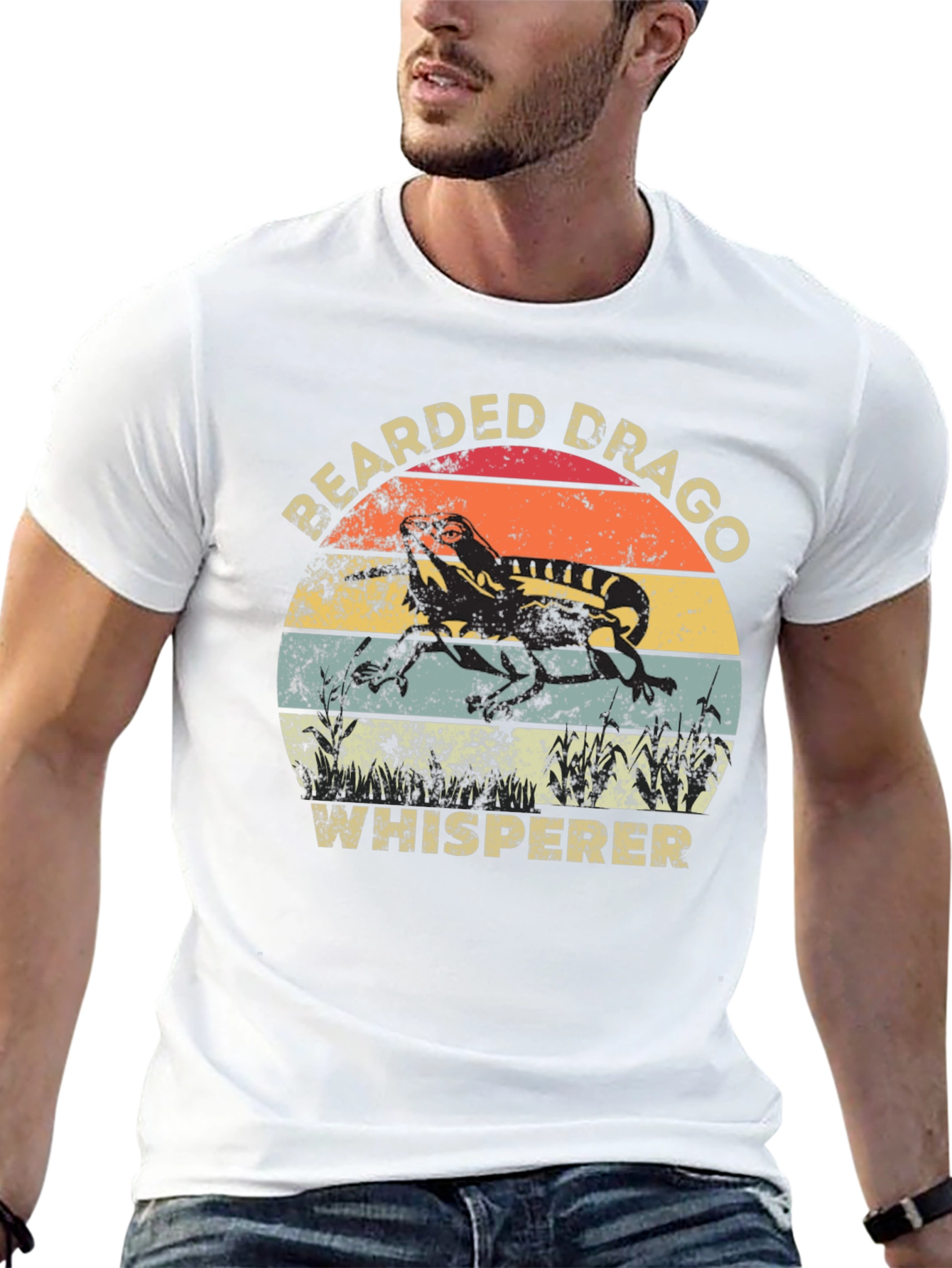 Bearded Dragon Whisperer T-Shirt - Reptile Lover Tee