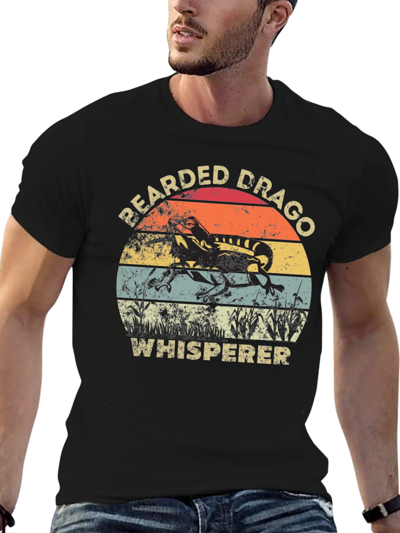 Bearded Dragon Whisperer T-Shirt - Reptile Lover Tee