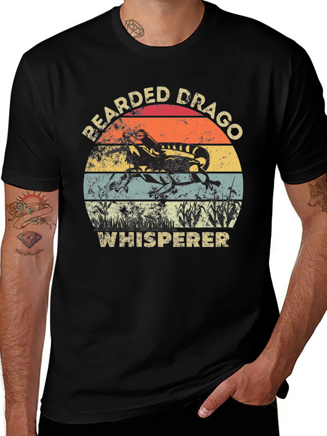 Bearded Dragon Whisperer T-Shirt - Reptile Lover Tee
