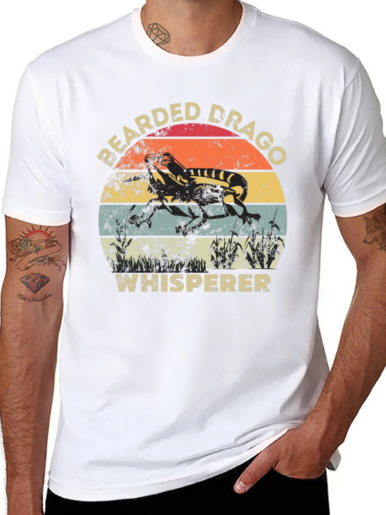 Bearded Dragon Whisperer T-Shirt - Reptile Lover Tee