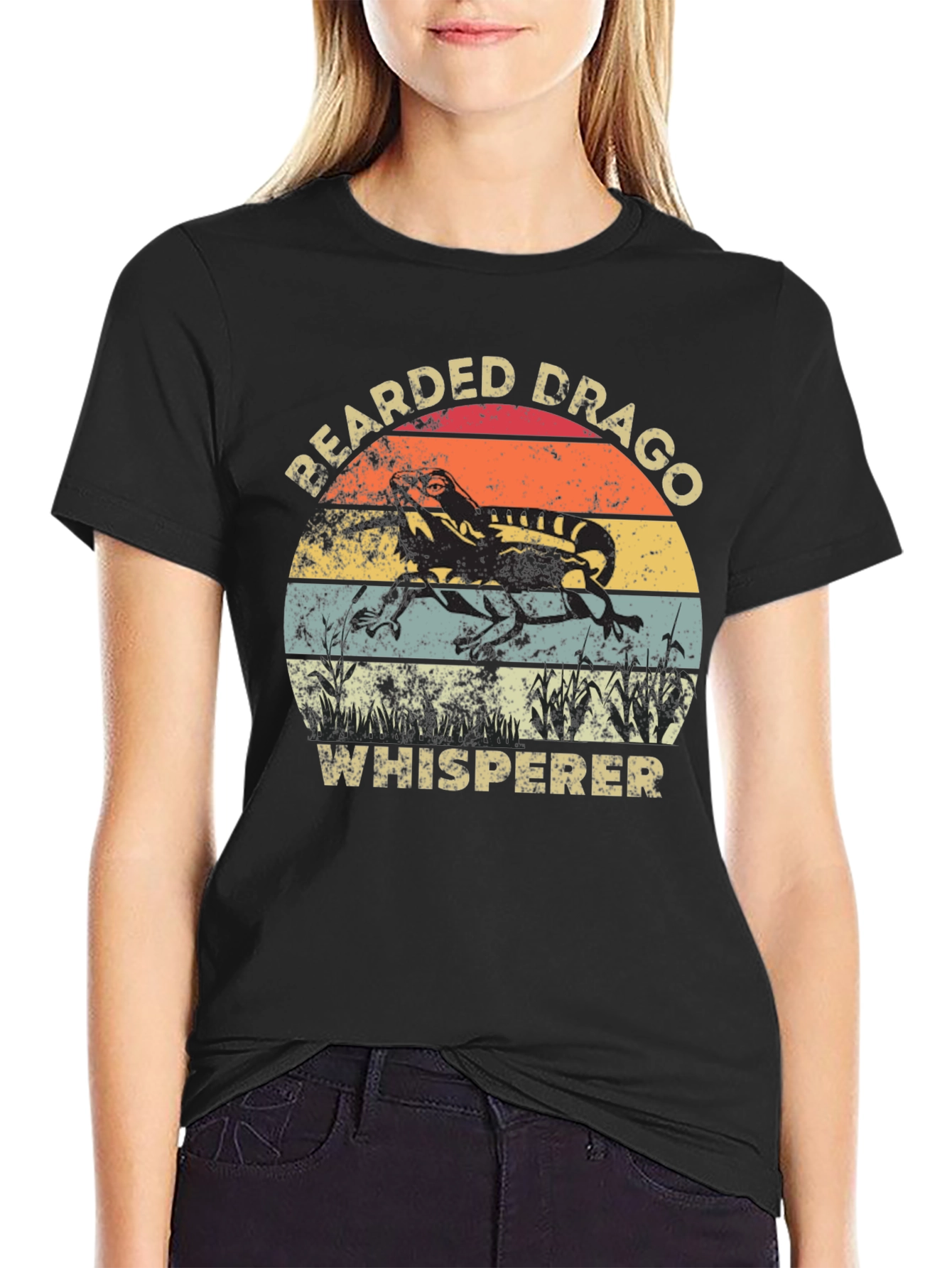 Bearded Dragon Whisperer T-Shirt - Reptile Lover Tee
