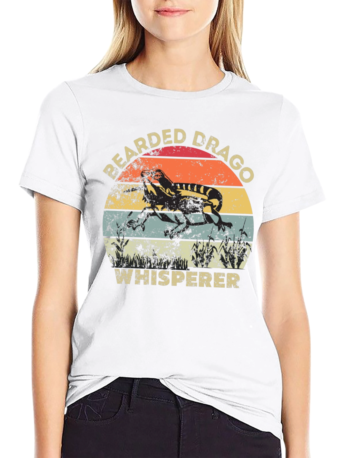 Bearded Dragon Whisperer T-Shirt - Reptile Lover Tee