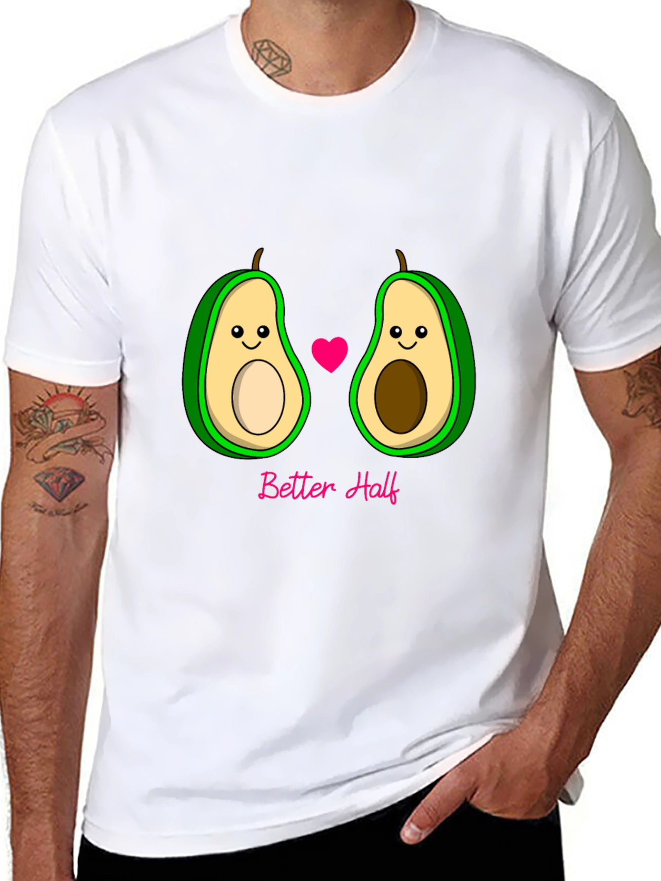 Avocado Better Half Couples T-Shirt