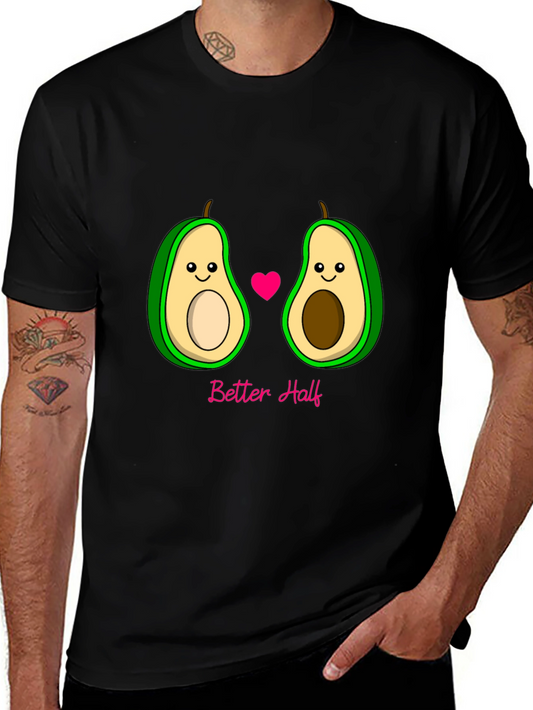 Avocado Better Half Couples T-Shirt
