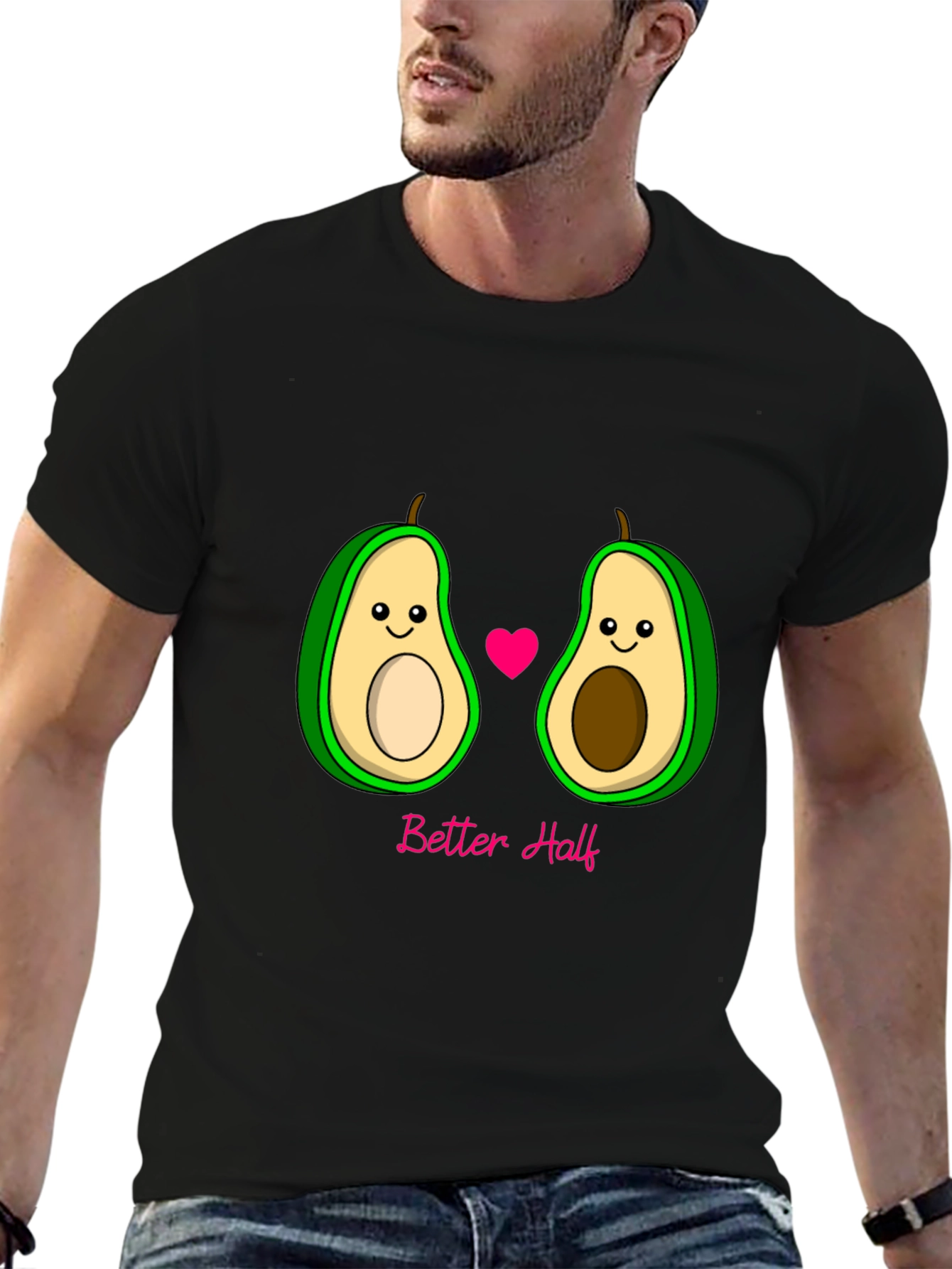 Avocado Better Half Couples T-Shirt