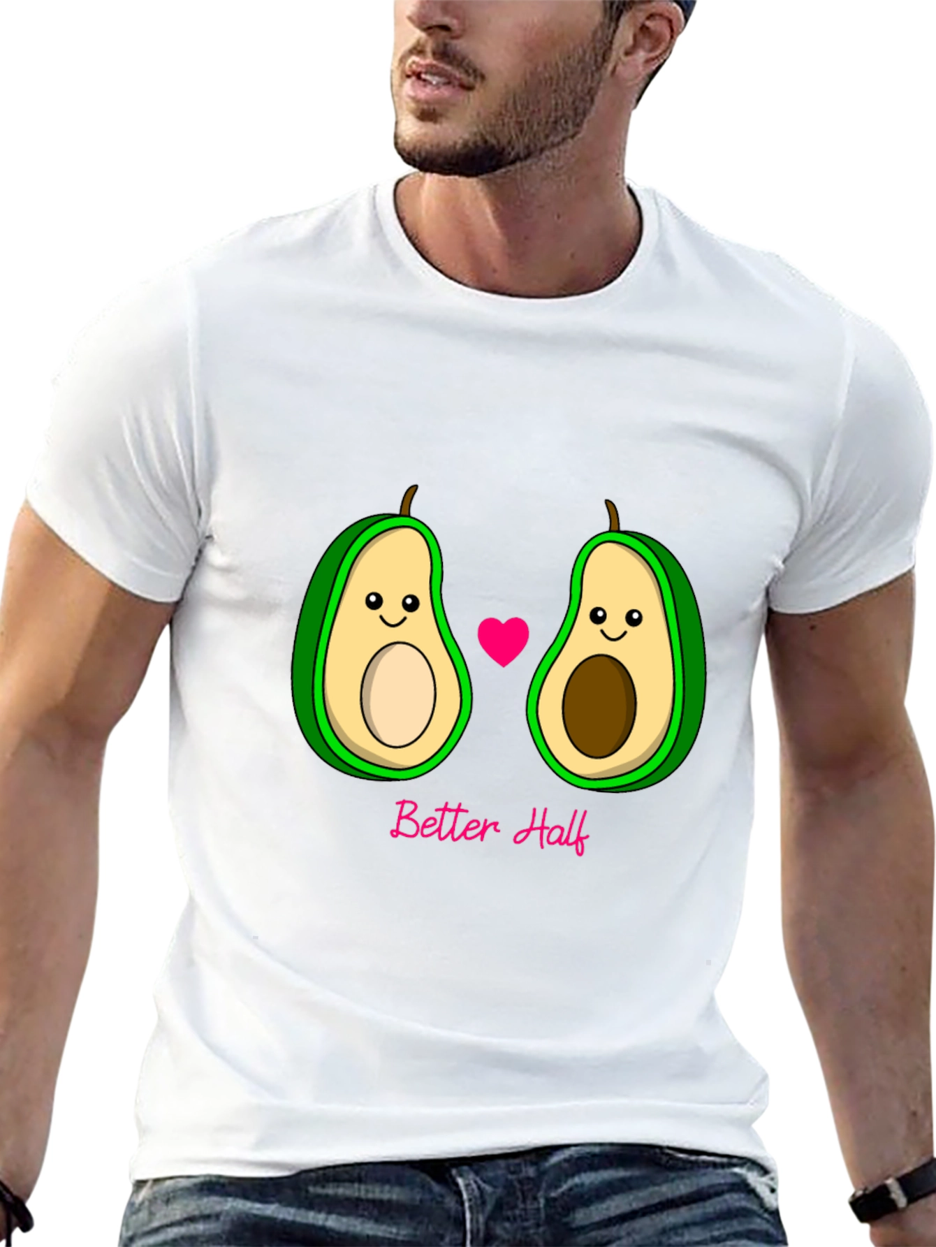 Avocado Better Half Couples T-Shirt