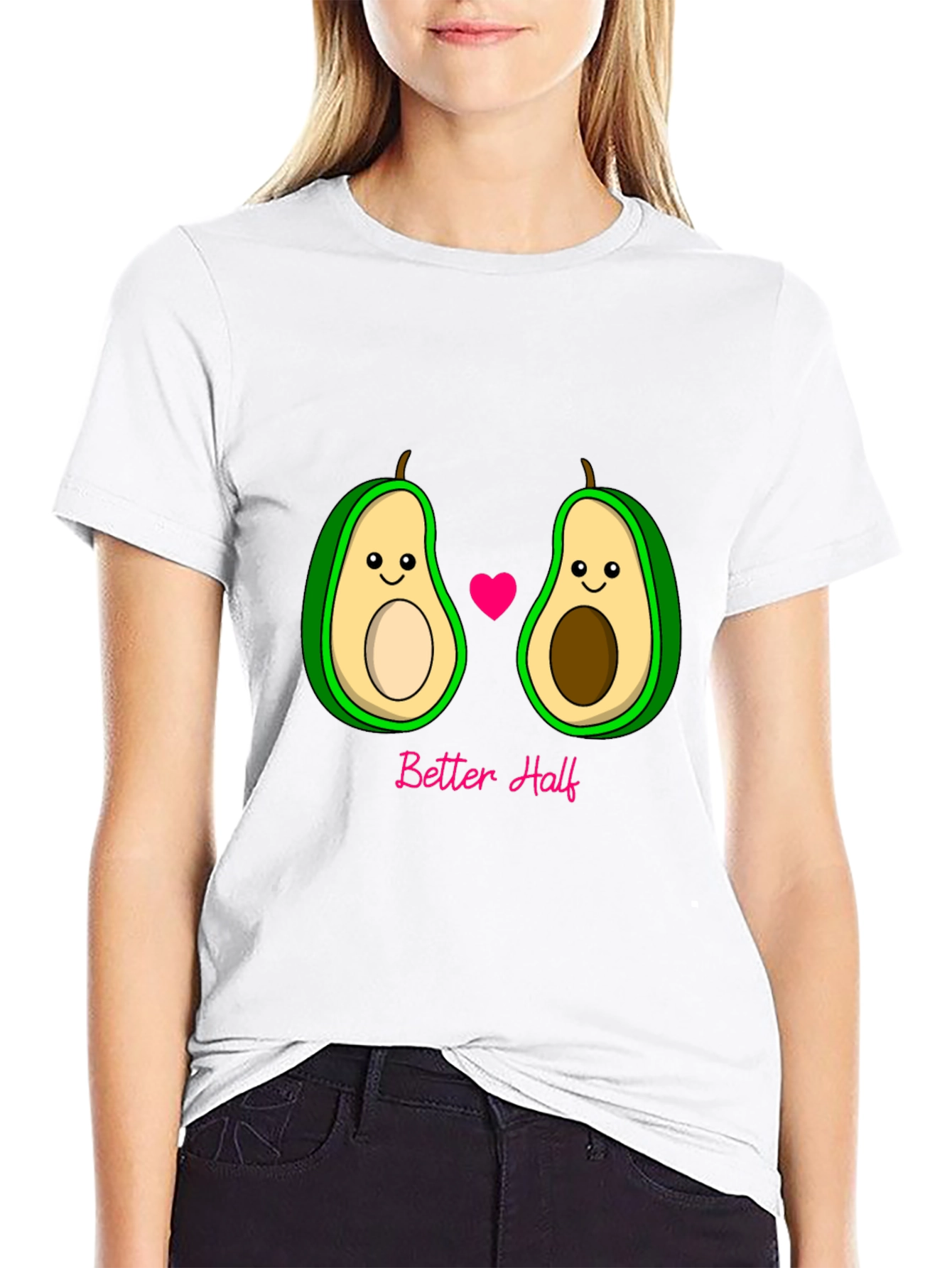 Avocado Better Half Couples T-Shirt