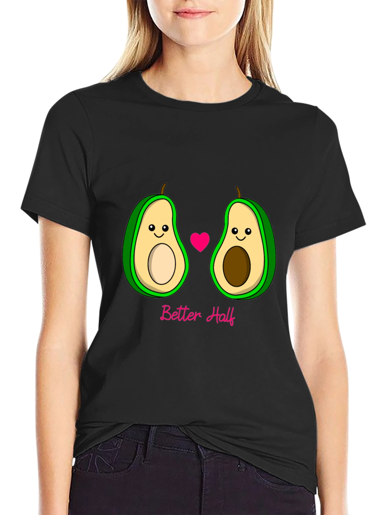 Avocado Better Half Couples T-Shirt