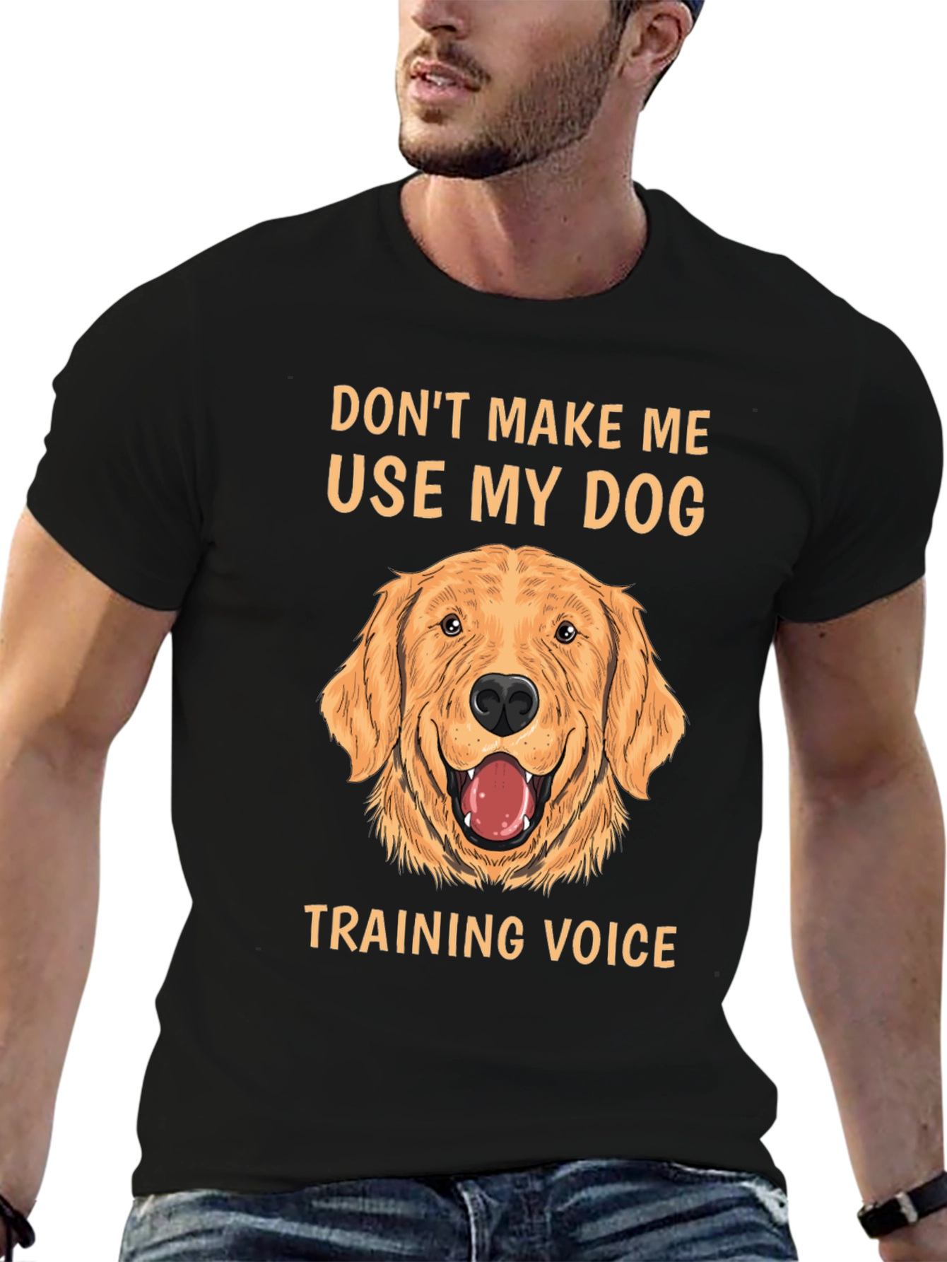 Dog Training Voice T-Shirt - Funny Dog Lover Tee