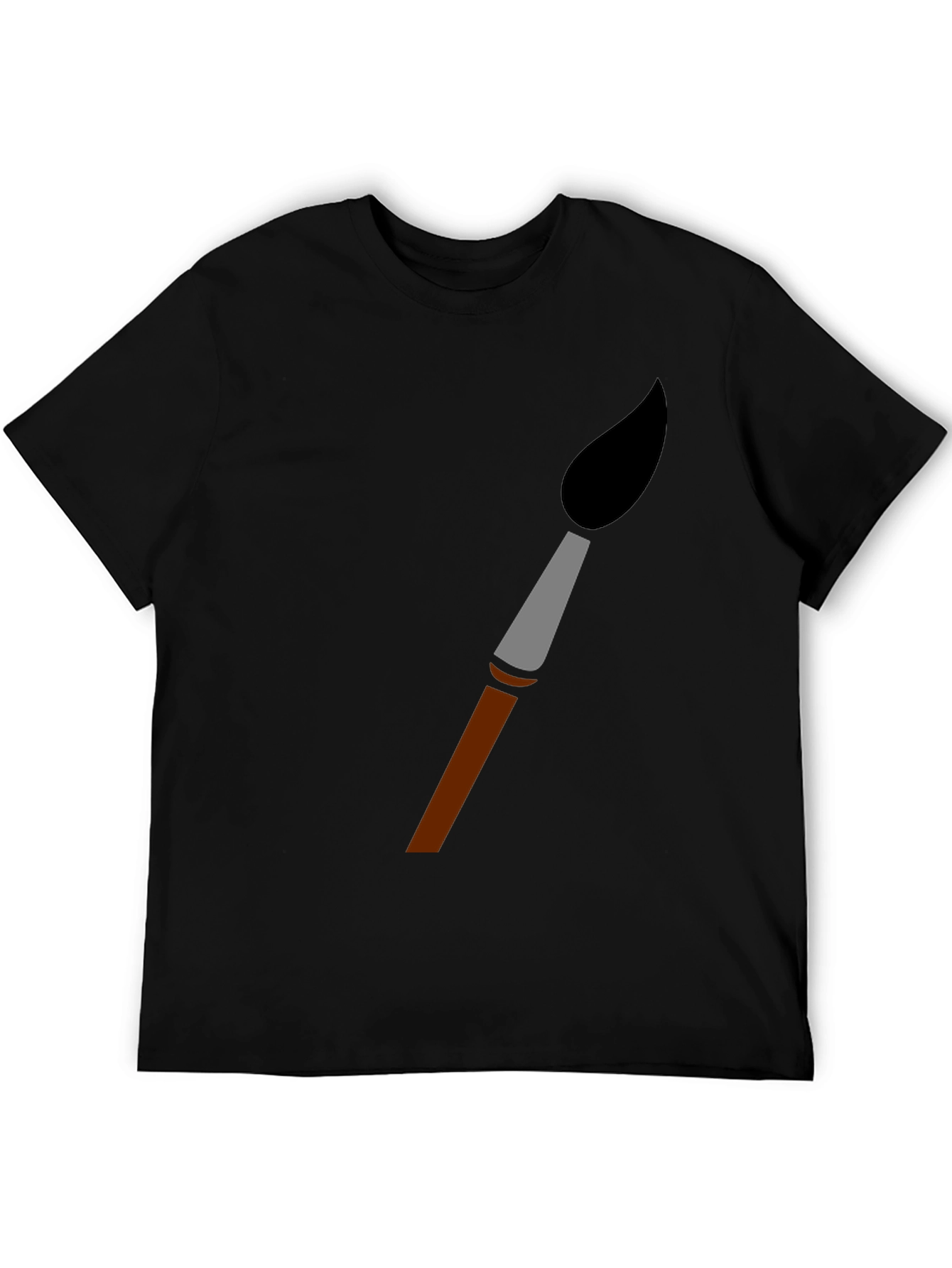 Brush Stroke Tee - Artistic Graphic T-Shirt
