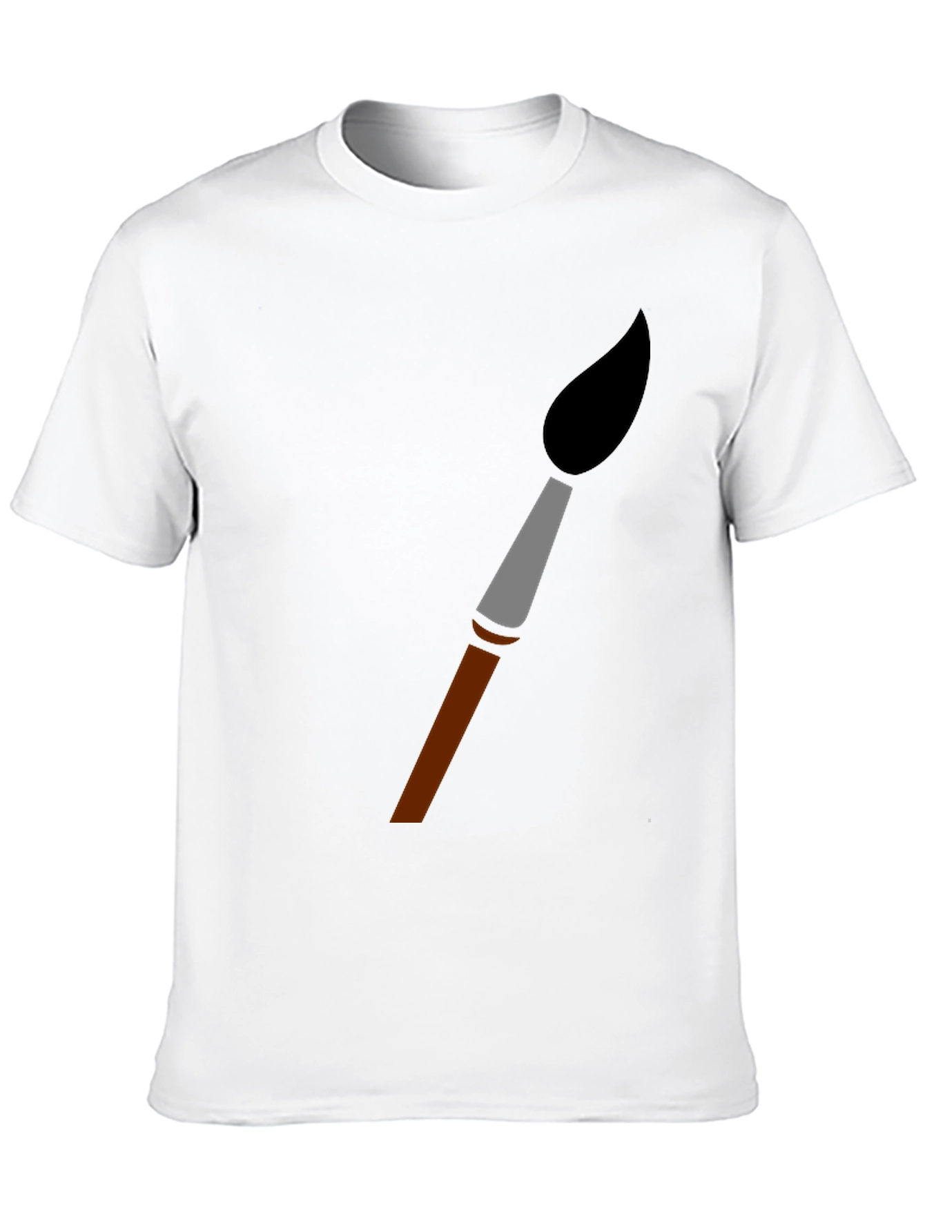 Brush Stroke Tee - Artistic Graphic T-Shirt