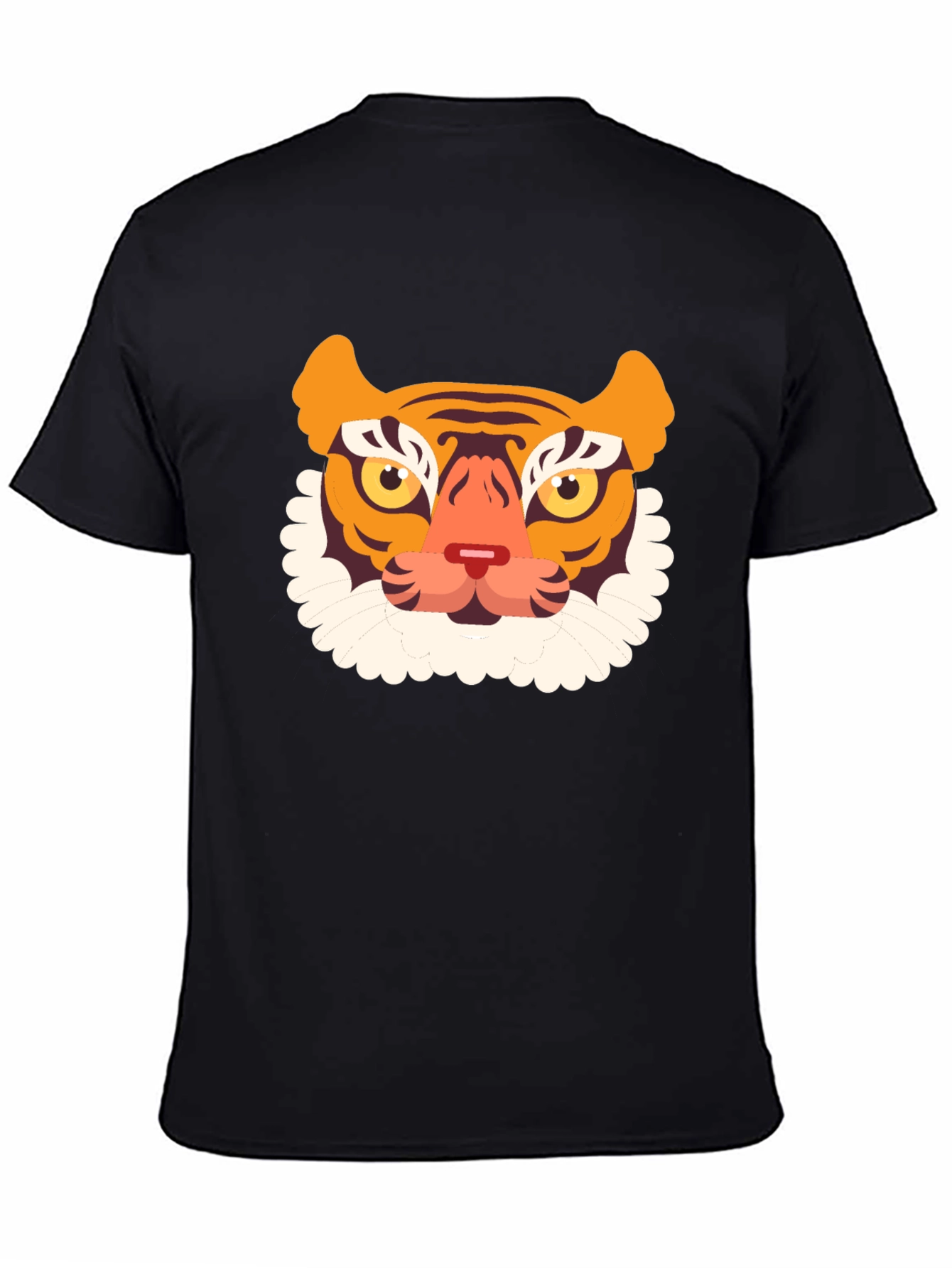 Tiger Graphic Black T-Shirt - Stylish Casual Wear
